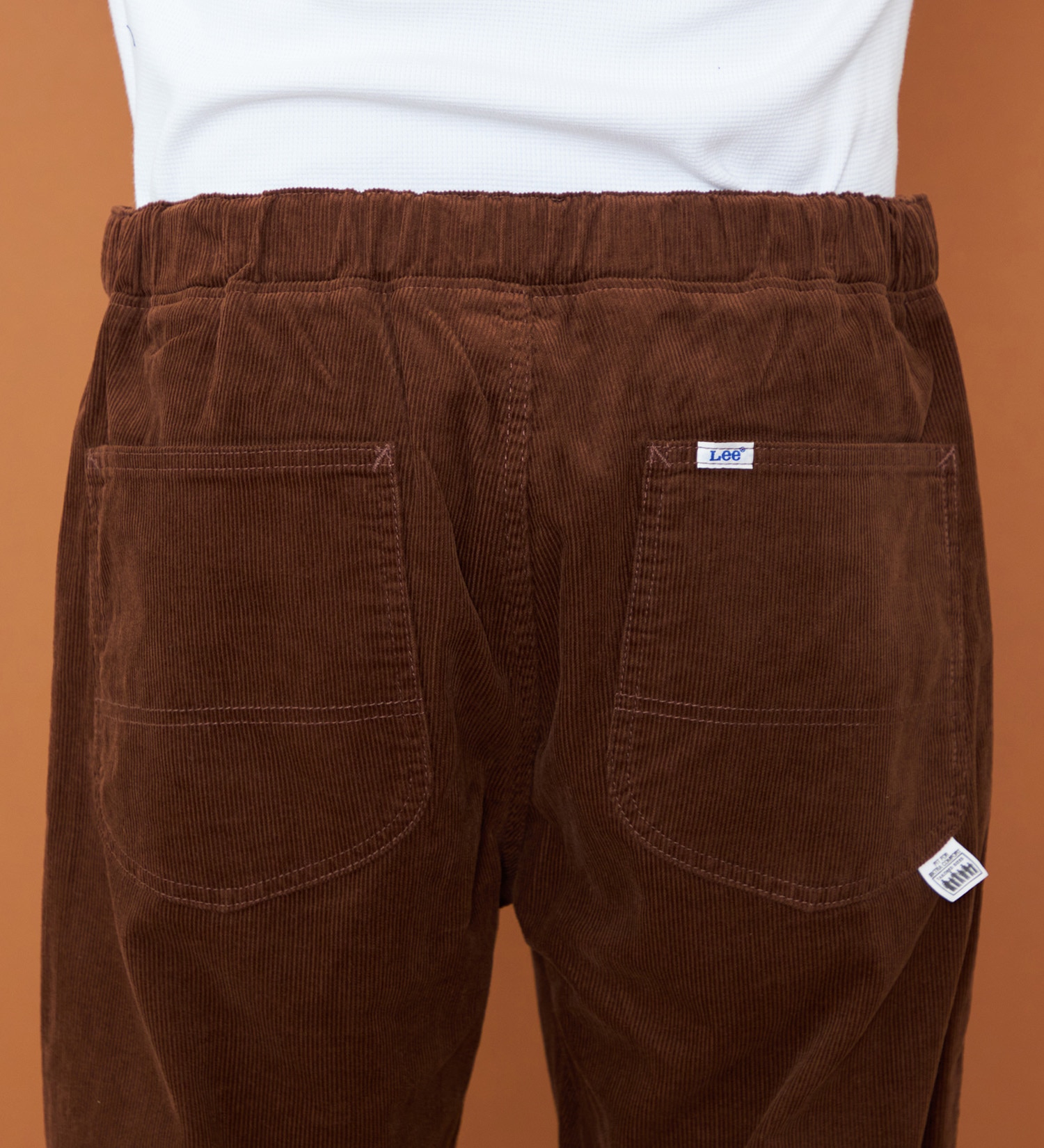 Lee(リー)の【試着対象】【暖】FLeeasy CORDUROY すっきりナロー/イージーパンツ|パンツ/パンツ/メンズ|ブラウン