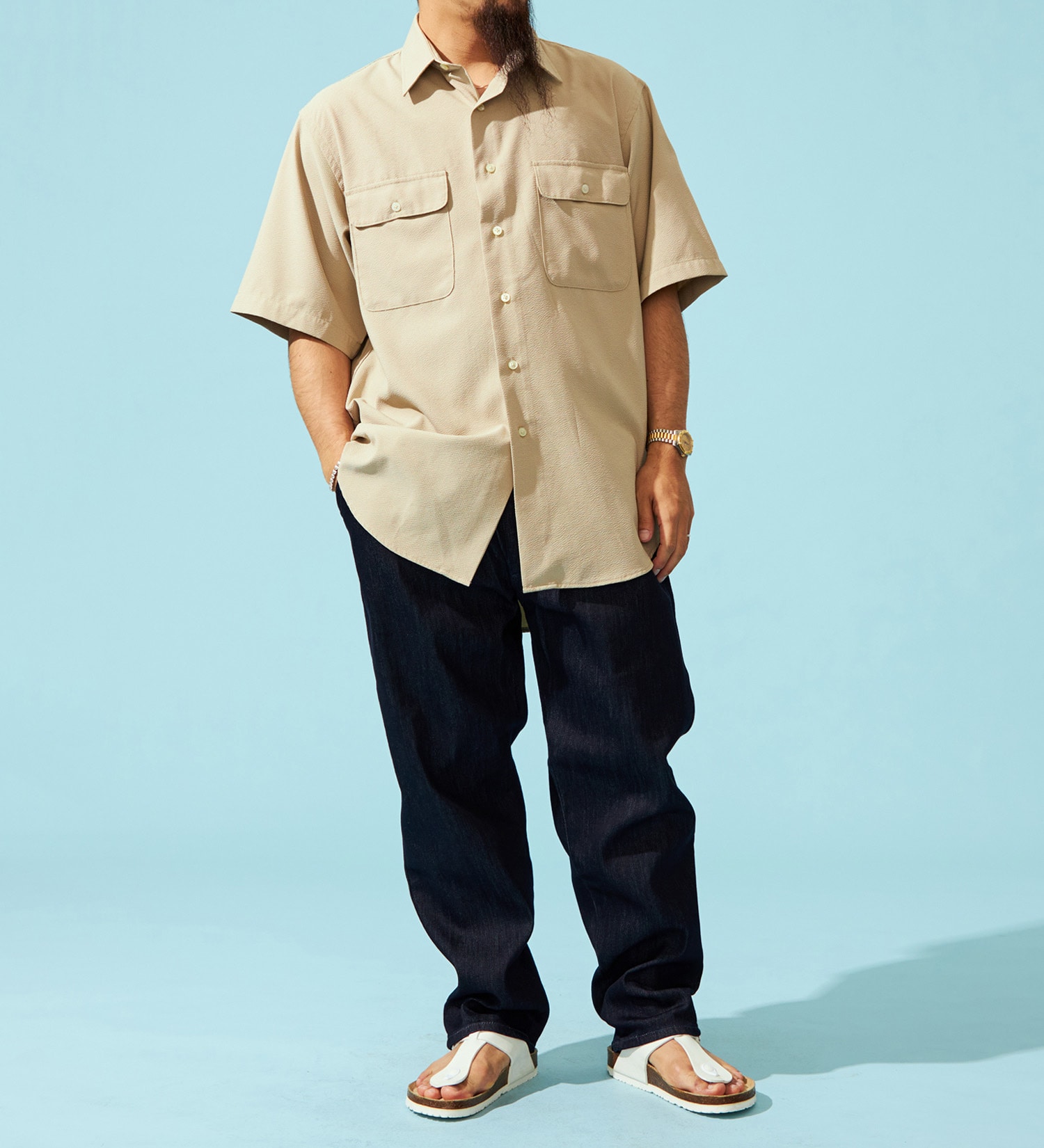 Lee(リー)の【EC・直営店限定】【涼】FLeeasy Narrow|パンツ/デニム/ジーンズパンツ/メンズ|インディゴブルー