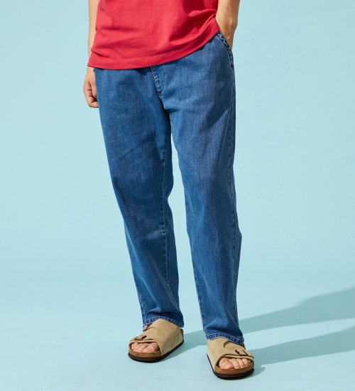 Lee(リー)の【EC・直営店限定】【涼】FLeeasy Narrow|パンツ/デニム/ジーンズパンツ/メンズ|中色ブルー