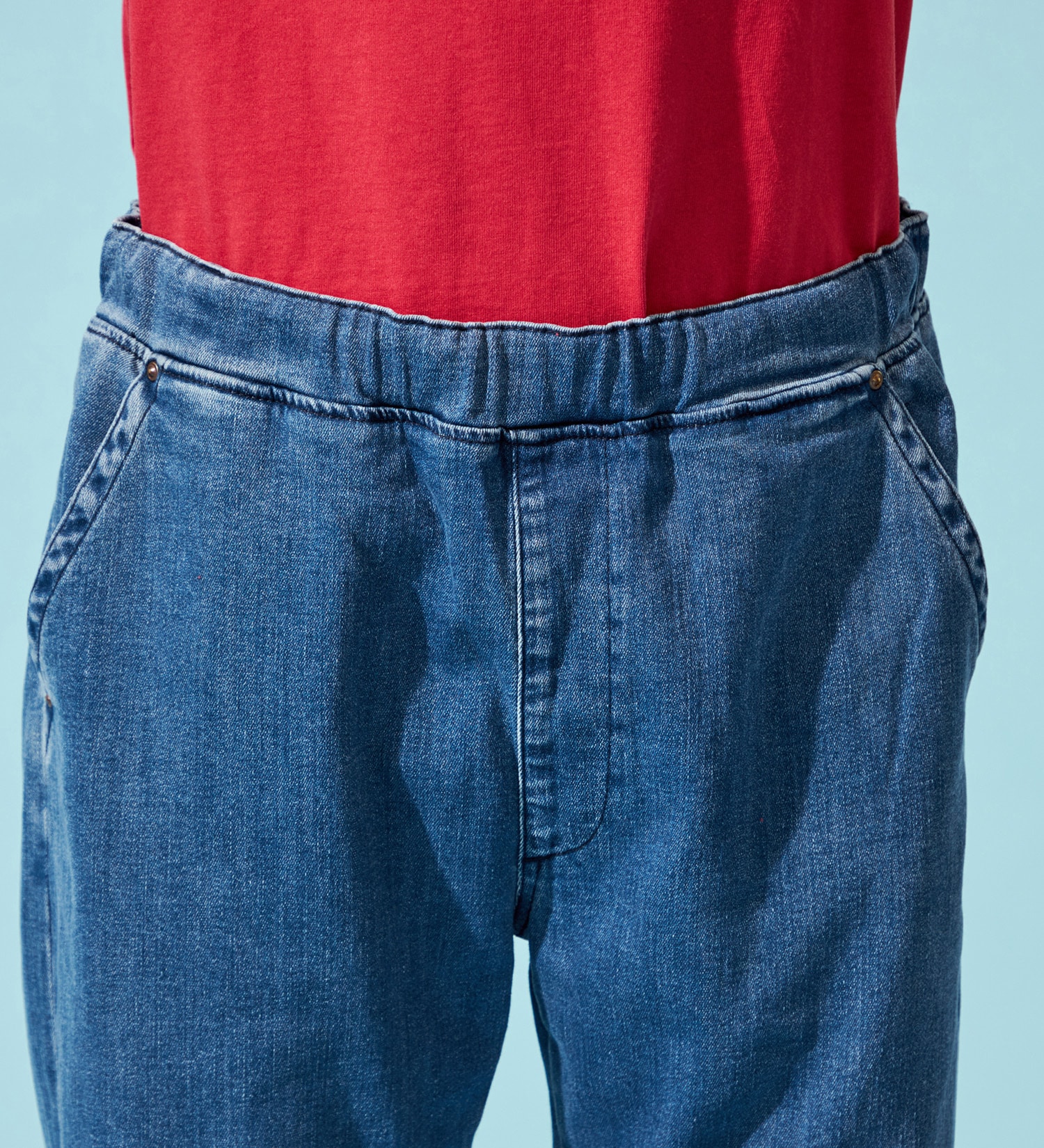Lee(リー)の【EC・直営店限定】【涼】FLeeasy Narrow|パンツ/デニム/ジーンズパンツ/メンズ|中色ブルー