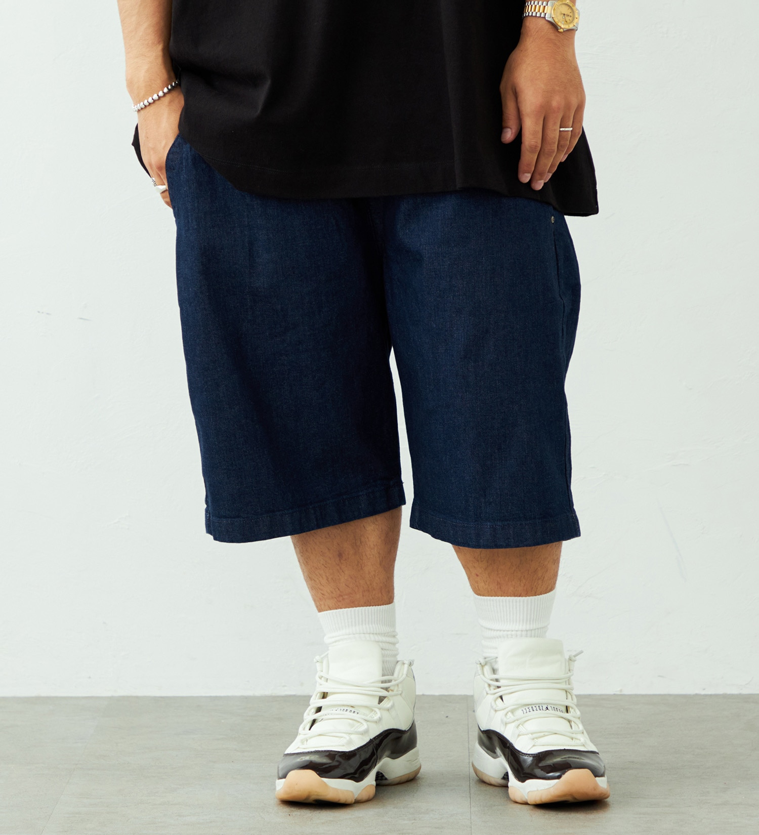 Lee(リー)の【SUMMER SALE】FLeeasy Shorts ルーズフィット|パンツ/デニム/ジーンズパンツ/メンズ|インディゴブルー