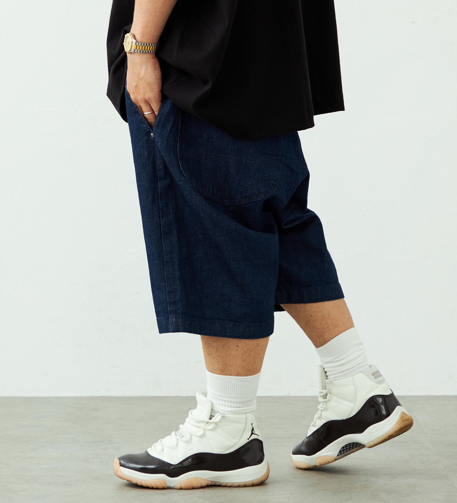 Lee(リー)の【SUMMER SALE】FLeeasy Shorts ルーズフィット|パンツ/デニム/ジーンズパンツ/メンズ|インディゴブルー