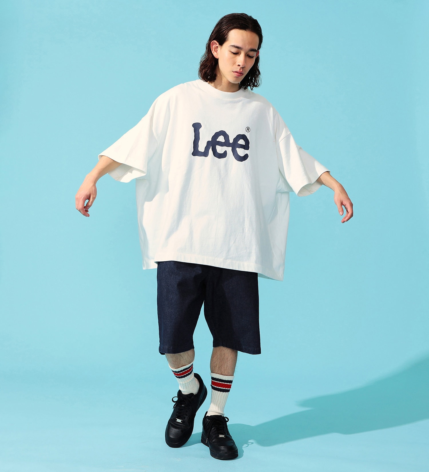 Lee(リー)の【SUMMER SALE】FLeeasy Shorts ルーズフィット|パンツ/デニム/ジーンズパンツ/メンズ|インディゴブルー