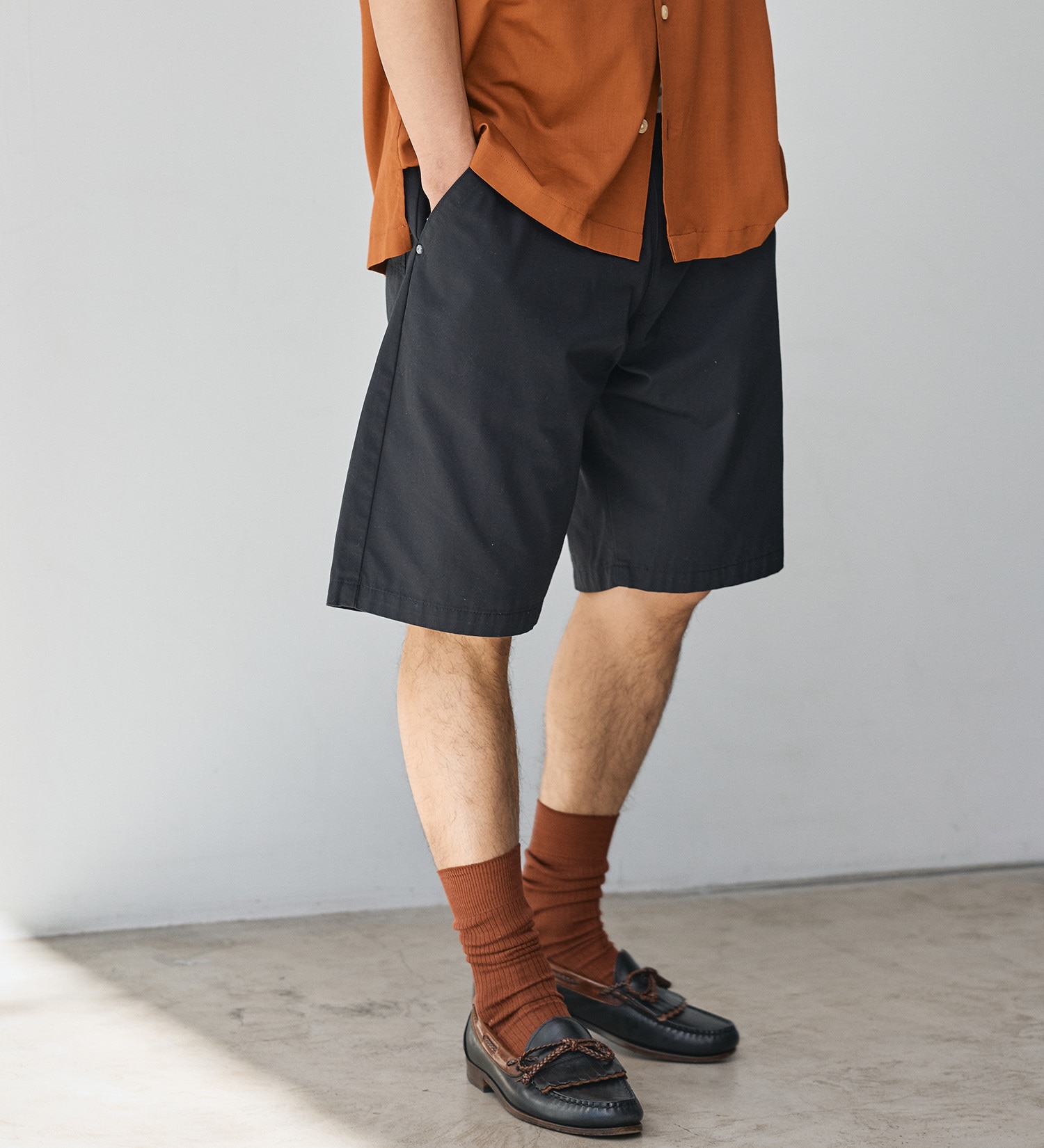 Lee(リー)の【SUMMER SALE】FLeeasy Shorts ルーズフィット|パンツ/デニム/ジーンズパンツ/メンズ|ブラック