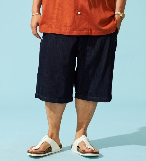 Lee(リー)の【EC・直営店限定】【涼】FLeeasy Shorts|パンツ/デニム/ジーンズパンツ/メンズ|インディゴブルー