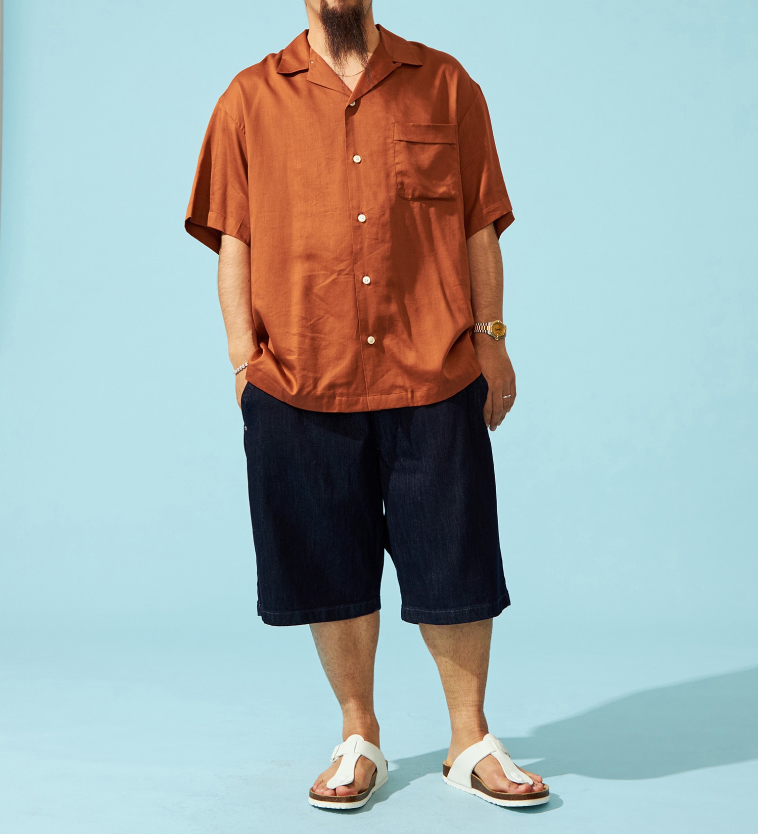 Lee(リー)の【EC・直営店限定】【涼】FLeeasy Shorts|パンツ/デニム/ジーンズパンツ/メンズ|インディゴブルー