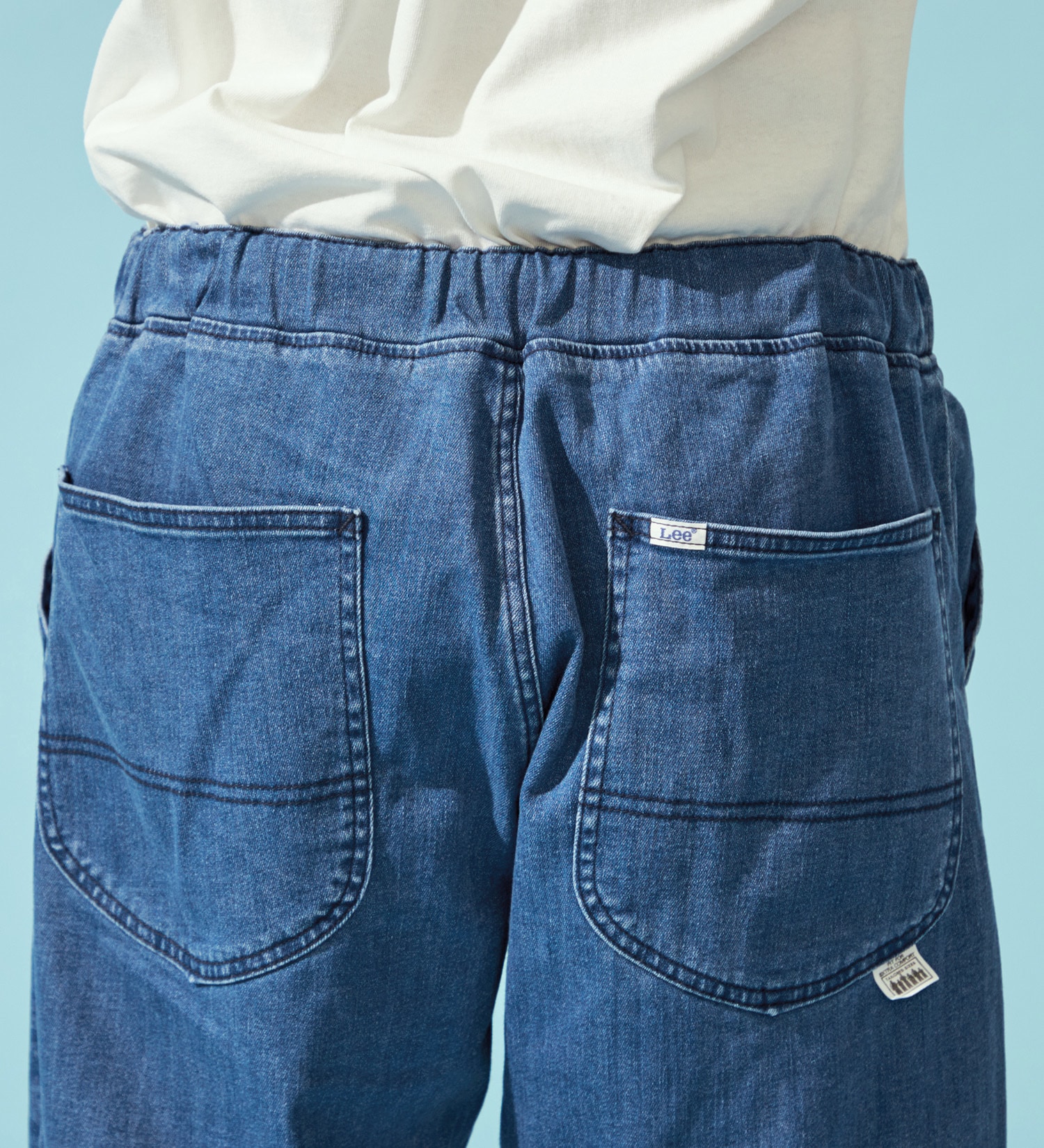 Lee(リー)の【EC・直営店限定】【涼】FLeeasy Shorts|パンツ/デニム/ジーンズパンツ/メンズ|中色ブルー