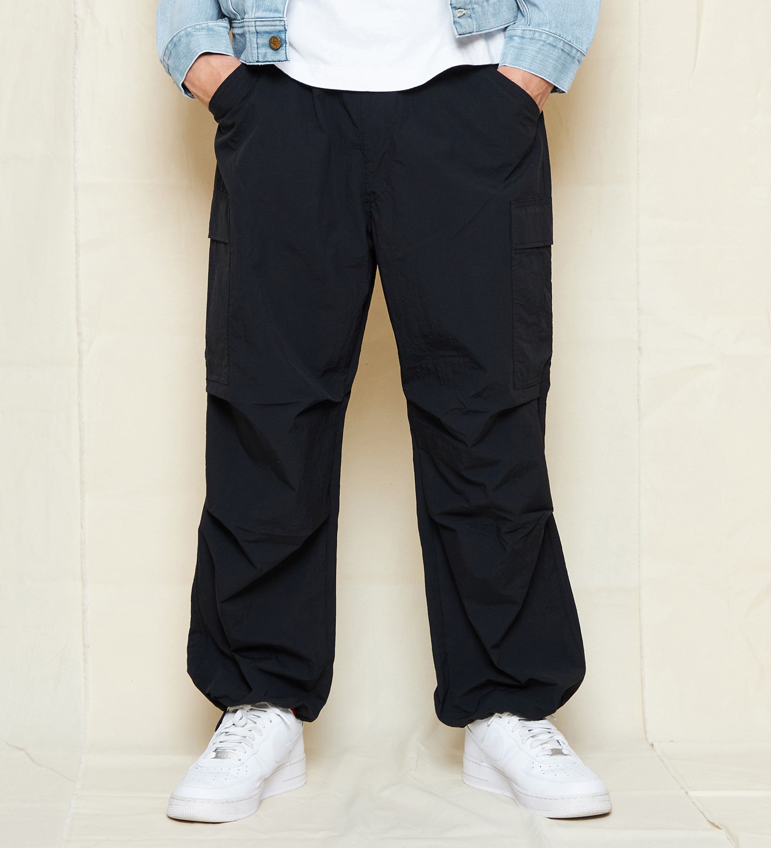 Lee(リー)の【ポイントアップ対象】FLeeasy CARGO/イージーカーゴパンツ ゆったりシルエット|パンツ/パンツ/メンズ|ブラック