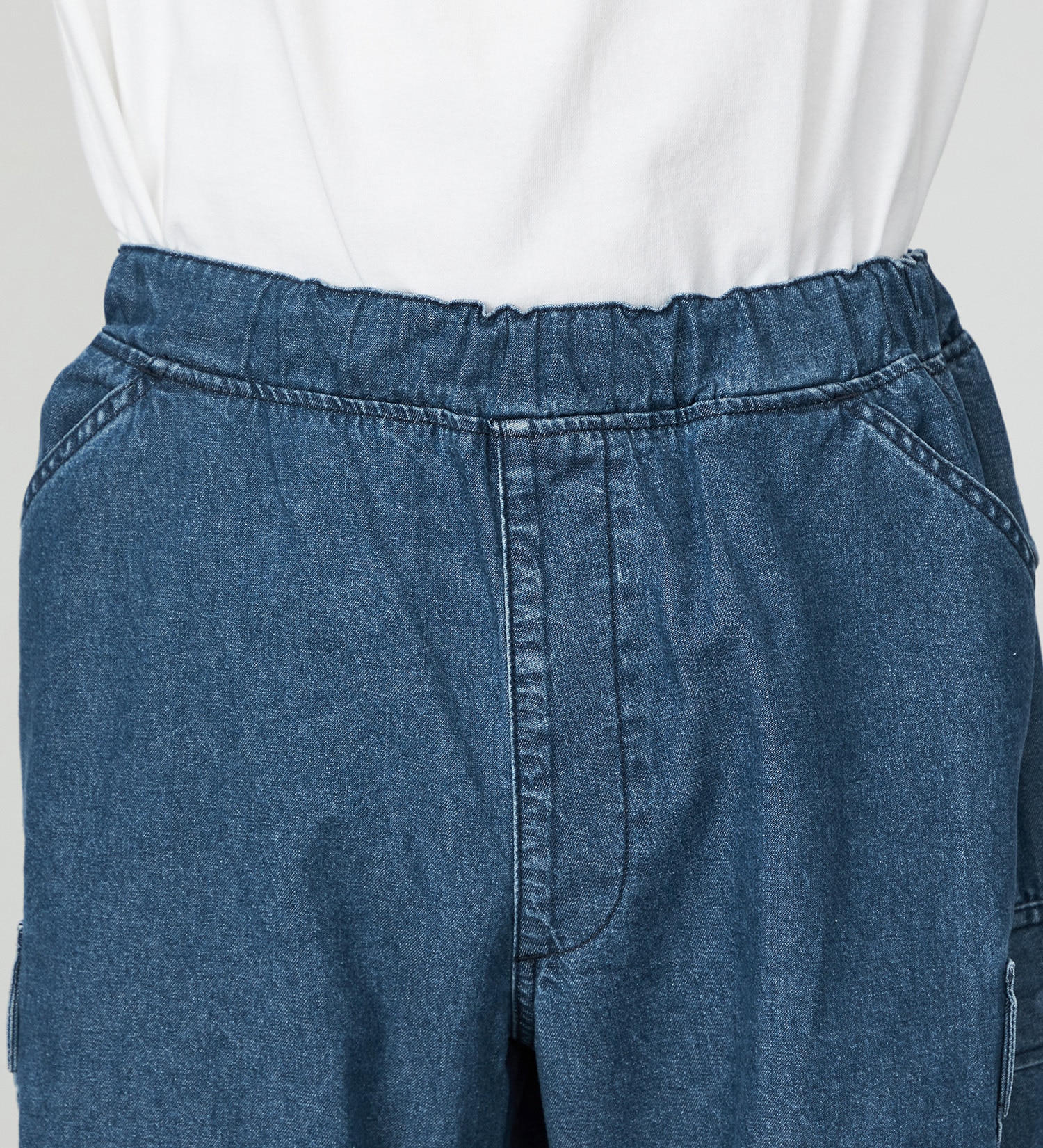 Lee(リー)の【ポイントアップ対象】FLeeasy CARGO/イージーカーゴパンツ ゆったりシルエット|パンツ/デニム/ジーンズパンツ/メンズ|中色ブルー