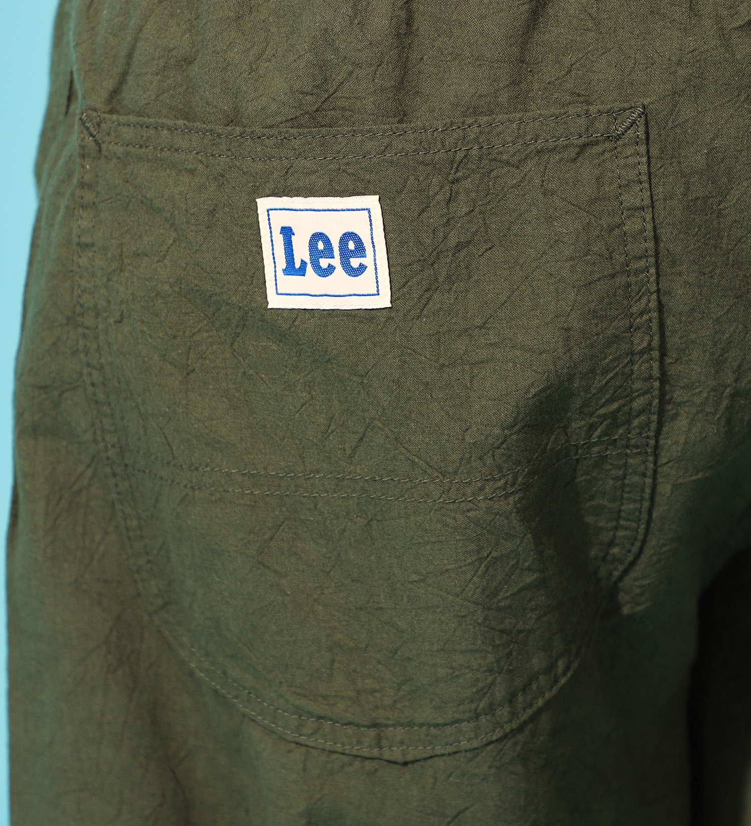 Lee(リー)の【涼】【BIG SIZE 2L-4L】快適素材 ベーカーイージーパンツ|パンツ/パンツ/メンズ|オリーブ