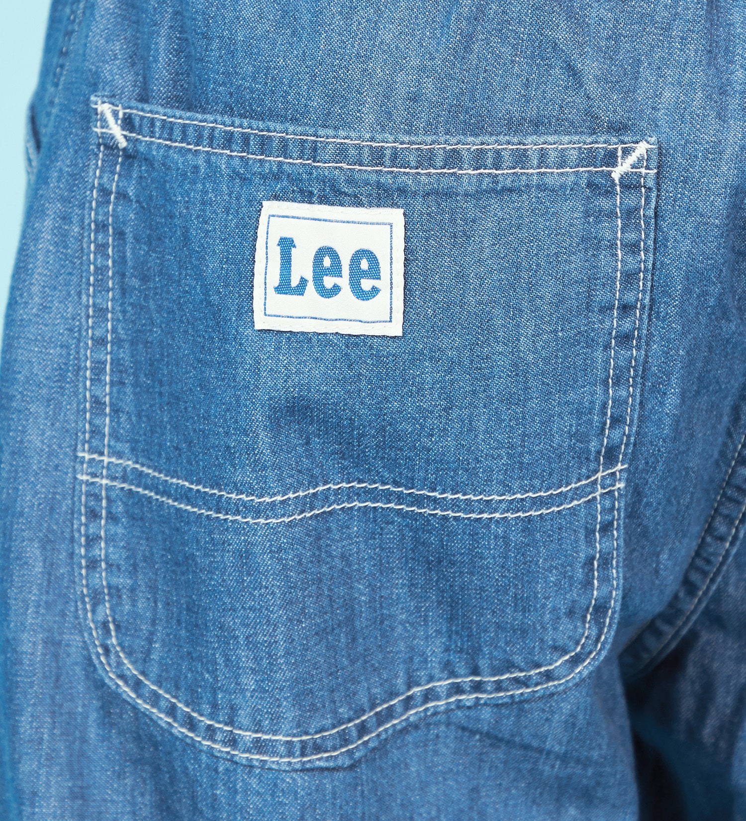 Lee(リー)の【試着対象】【涼】【大きいサイズ】ライトオンス ベイカーイージーパンツ|パンツ/デニム/ジーンズパンツ/メンズ|淡色ブルー