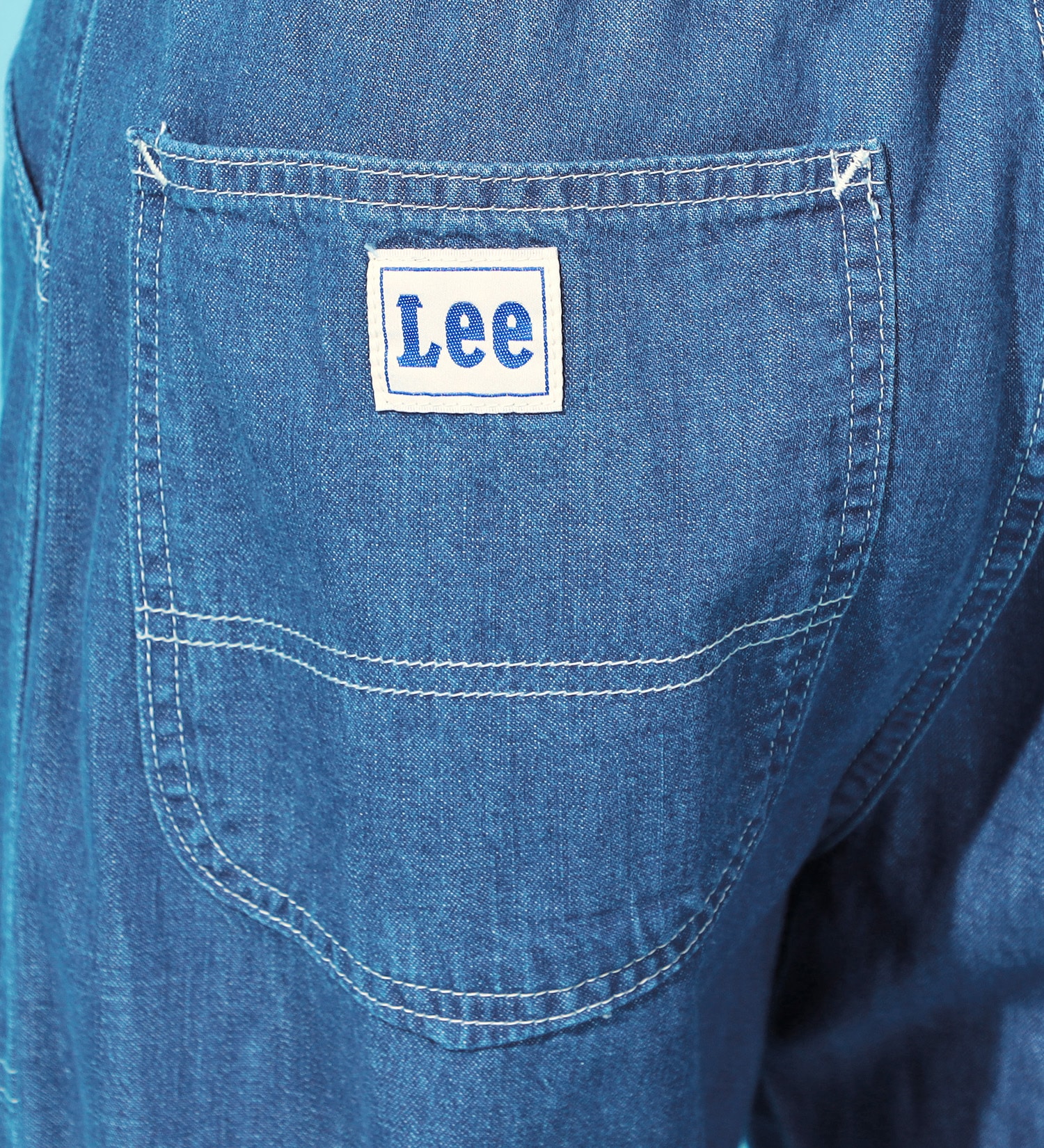 Lee(リー)の【涼】快適素材 ベーカーイージーパンツ|パンツ/デニムパンツ/メンズ|淡色ブルー