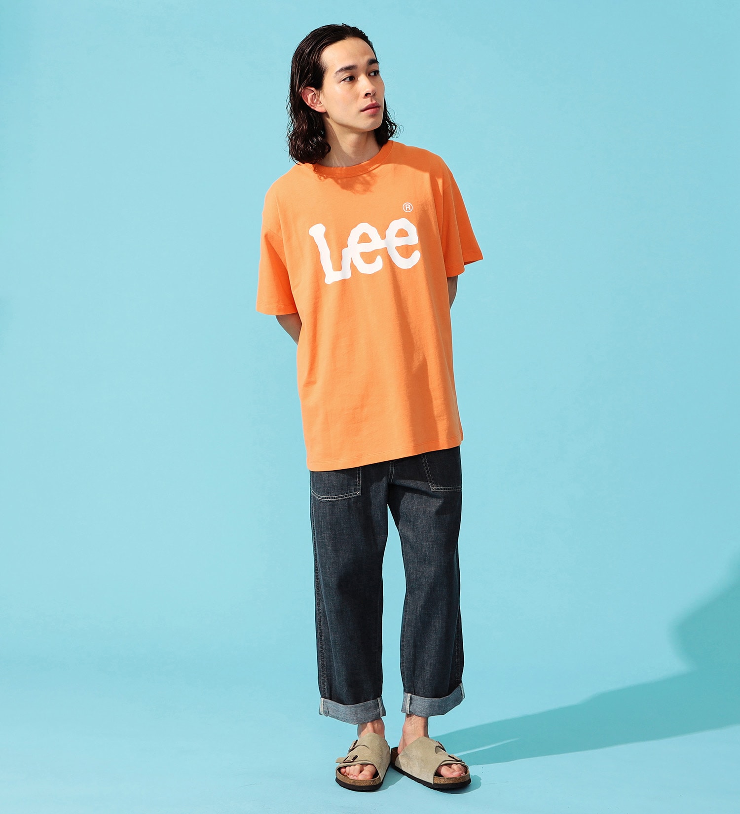 Lee(リー)の【涼】快適素材 ベーカーイージーパンツ|パンツ/デニムパンツ/メンズ|ブラックデニム
