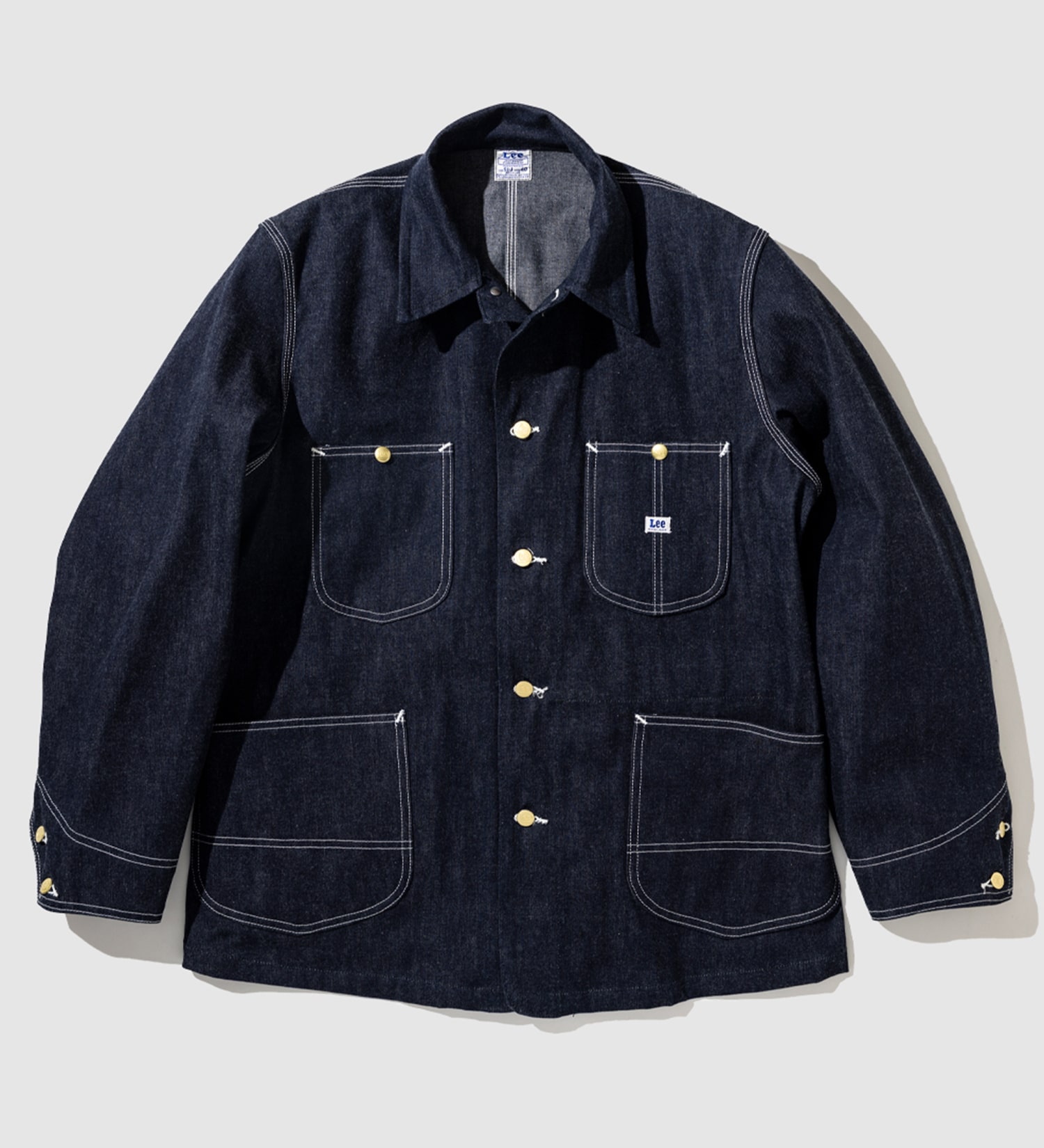 Lee(リー)の【予約】THE ARCHIVES 91-J JACKET 1947 MODEL|ジャケット/アウター/デニムジャケット/メンズ|インディゴ未洗い