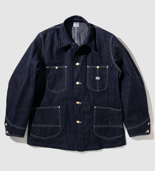 Lee(リー)の【予約】THE ARCHIVES 91-J JACKET 1947 MODEL|ジャケット/アウター/デニムジャケット/メンズ|インディゴ未洗い