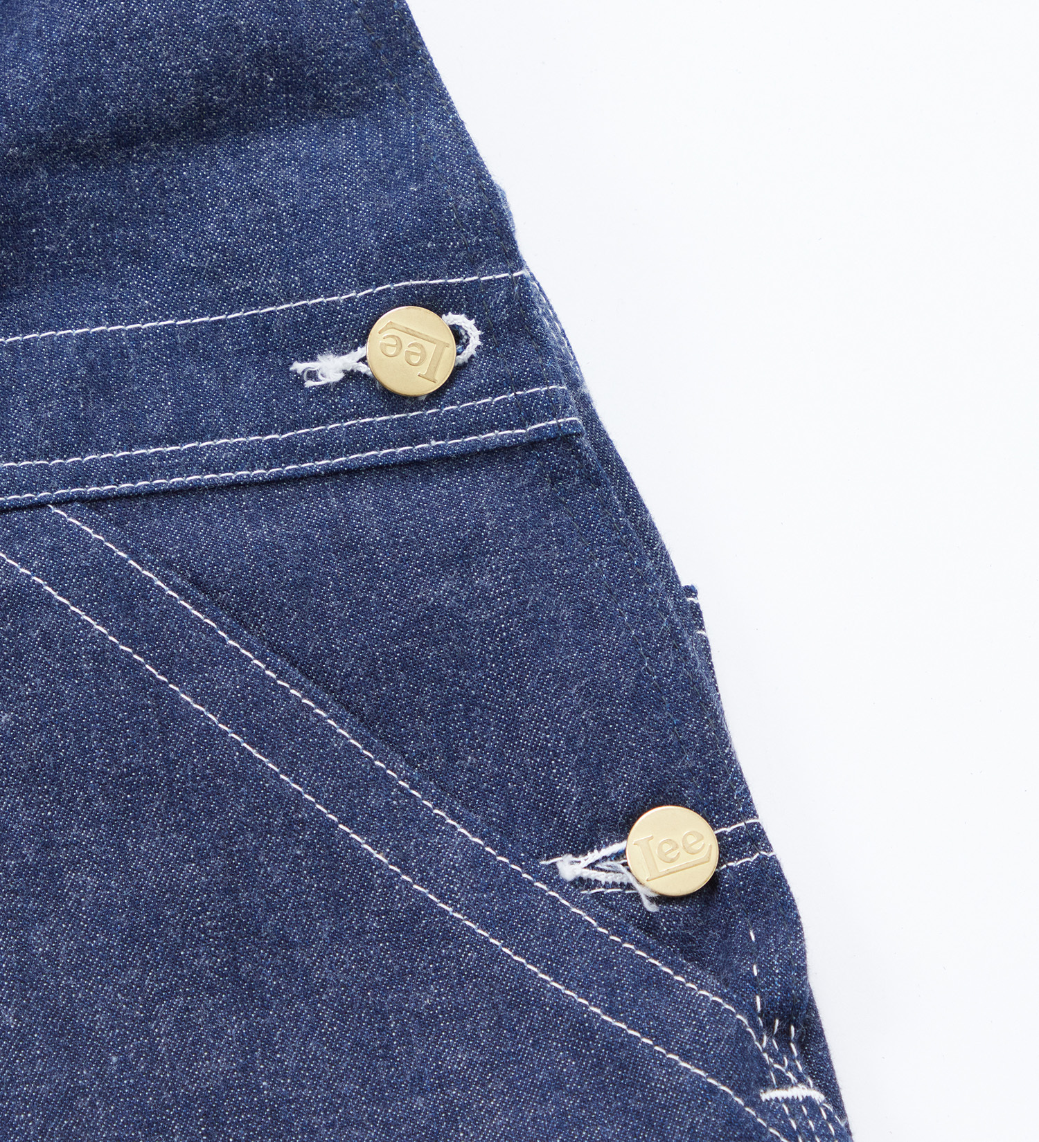 Lee(リー)のTHE ARCHIVES 91-SB 1947 MODEL|オールインワン/サロペット/オーバーオール/メンズ|インディゴ未洗い