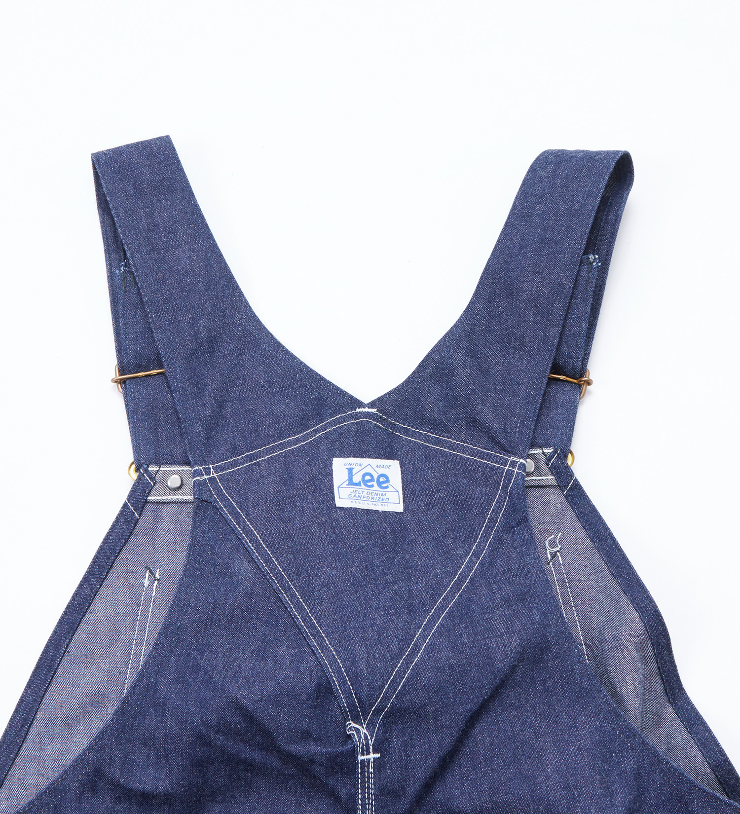 Lee(リー)のTHE ARCHIVES 91-SB 1947 MODEL|オールインワン/サロペット/オーバーオール/メンズ|インディゴ未洗い