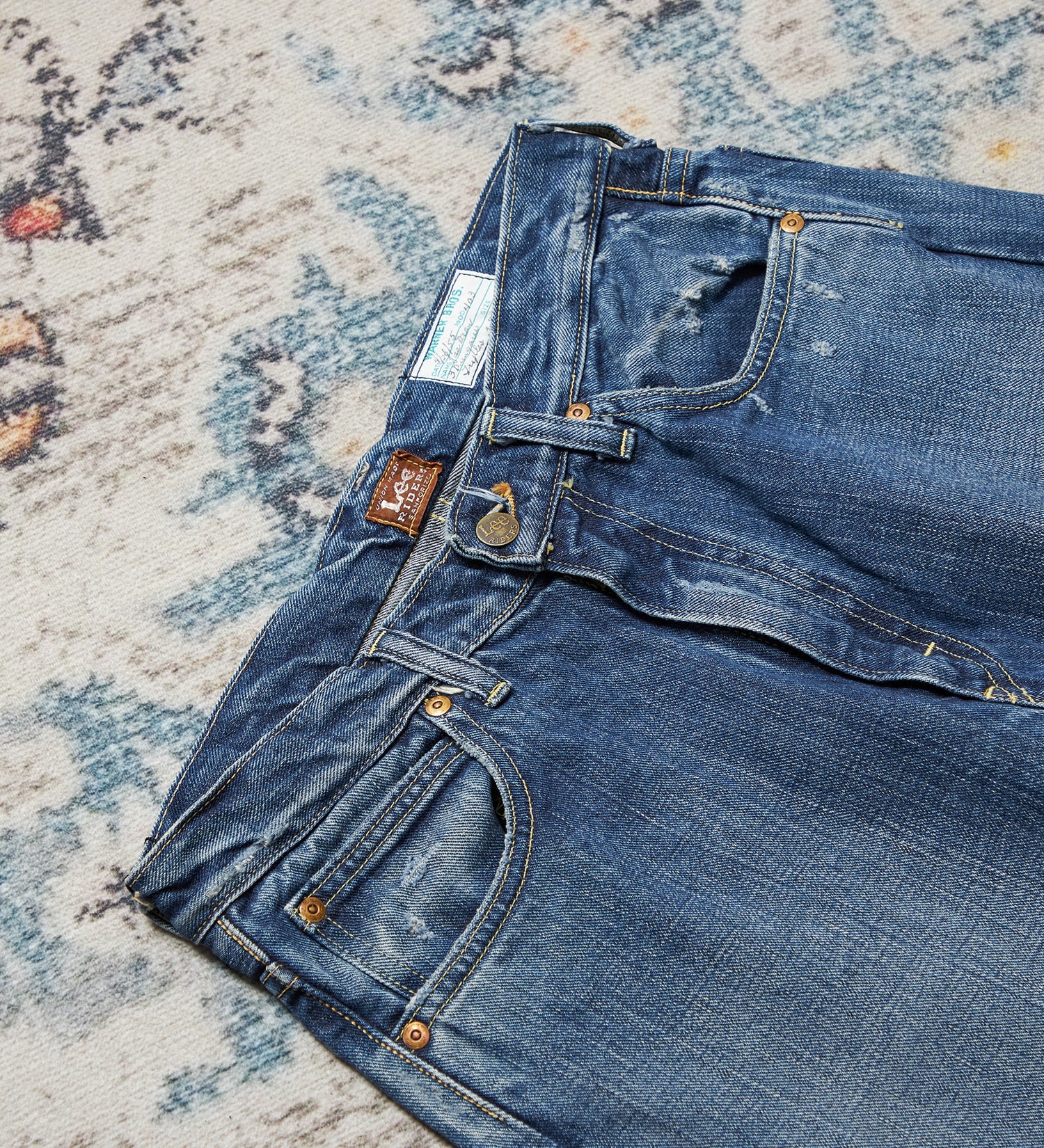 Lee(リー)の【SPECIAL EDITION】THE ARCHIVES RIDERS 101-Z 1955 JAMES DEAN MODEL|パンツ/デニム/ジーンズパンツ/メンズ|中色ブルー