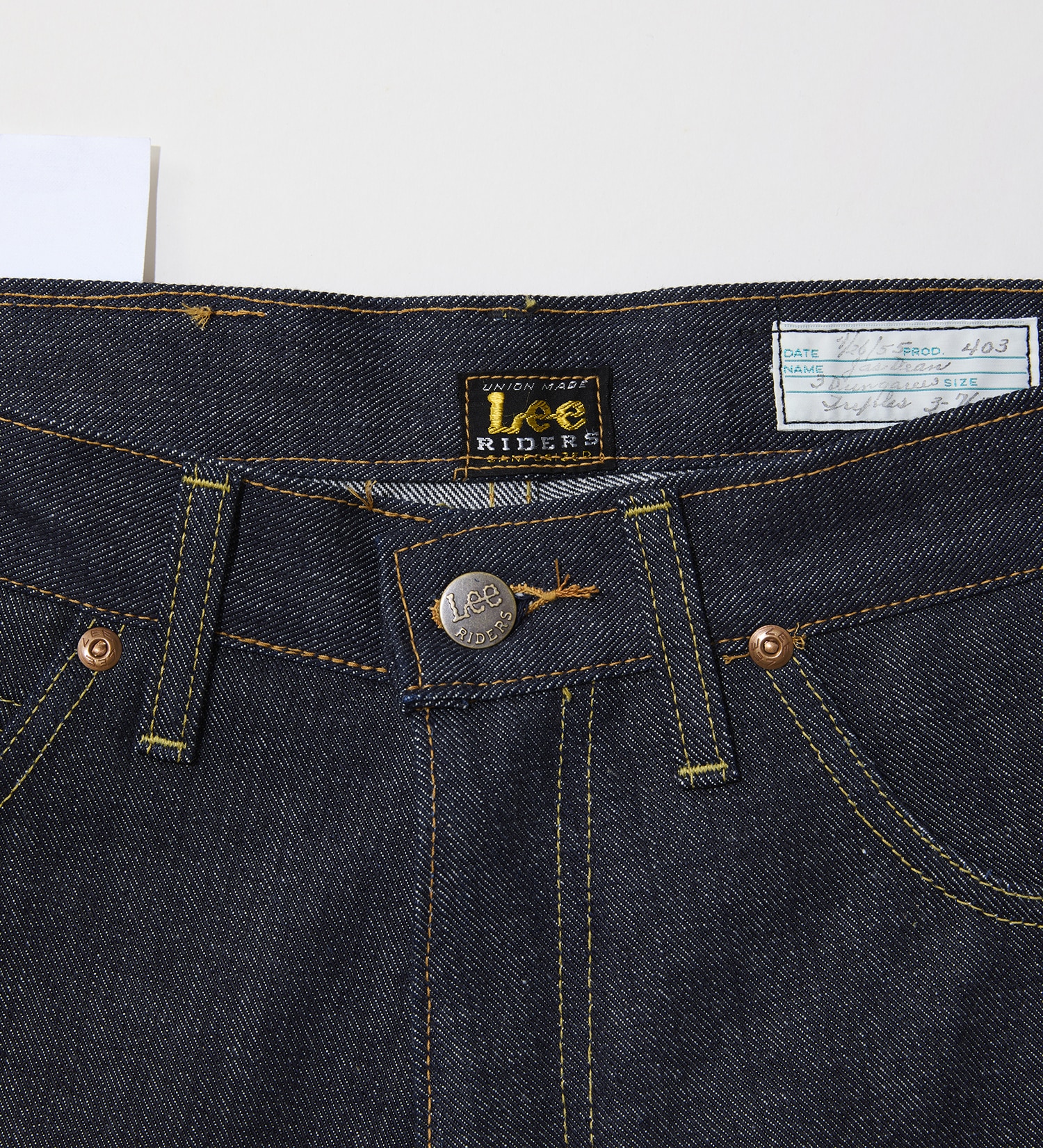 Lee(リー)のTHE ARCHIVES RIDERS 101-Z 1955 JAMES DEAN MODEL|パンツ/デニム/ジーンズパンツ/メンズ|インディゴ未洗い