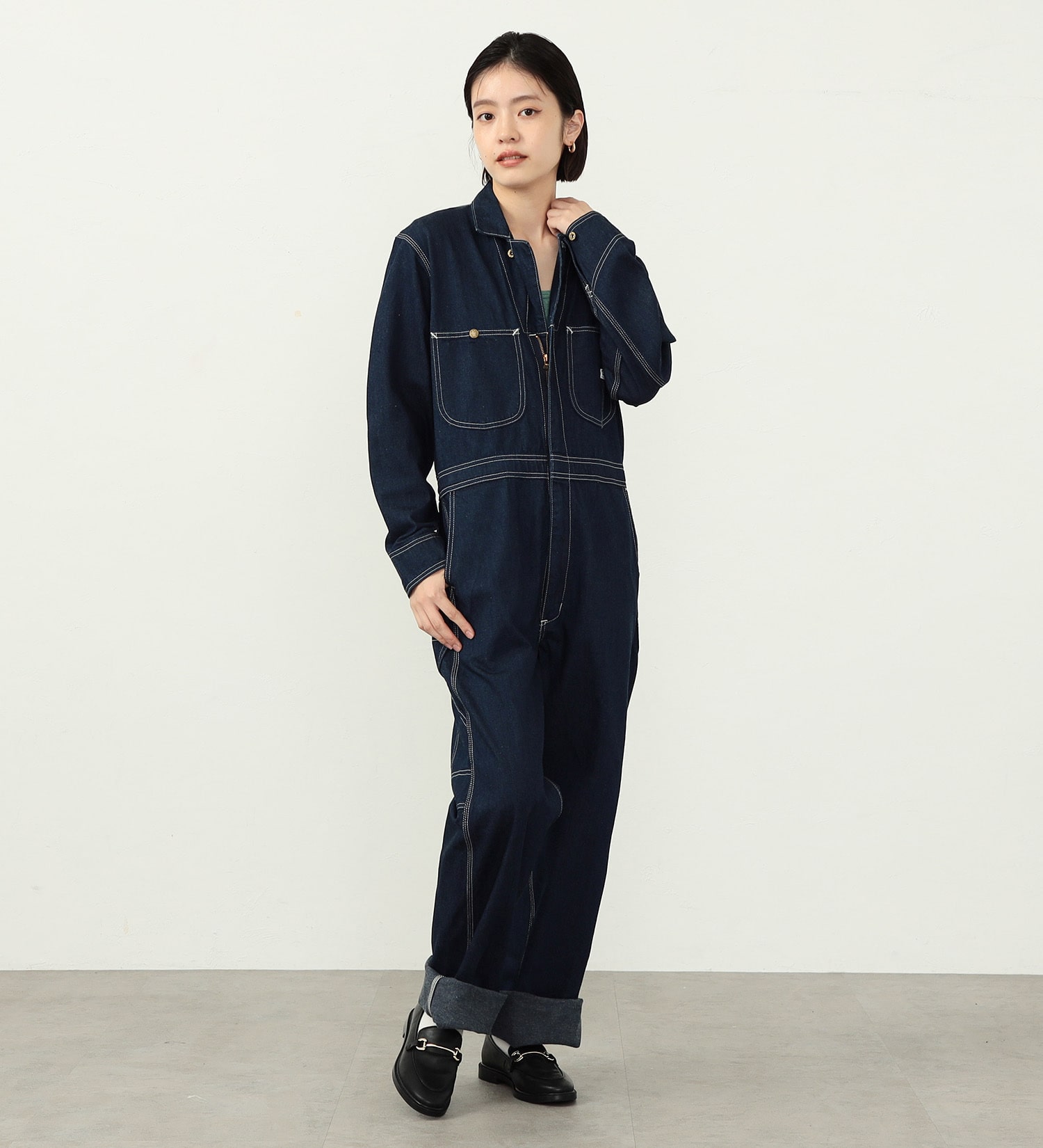 【ポイントアップ対象】【試着対象】【男女兼用】DUNGAREES UNION-ALLS/つなぎ/ジャンプスーツ/オールインワン