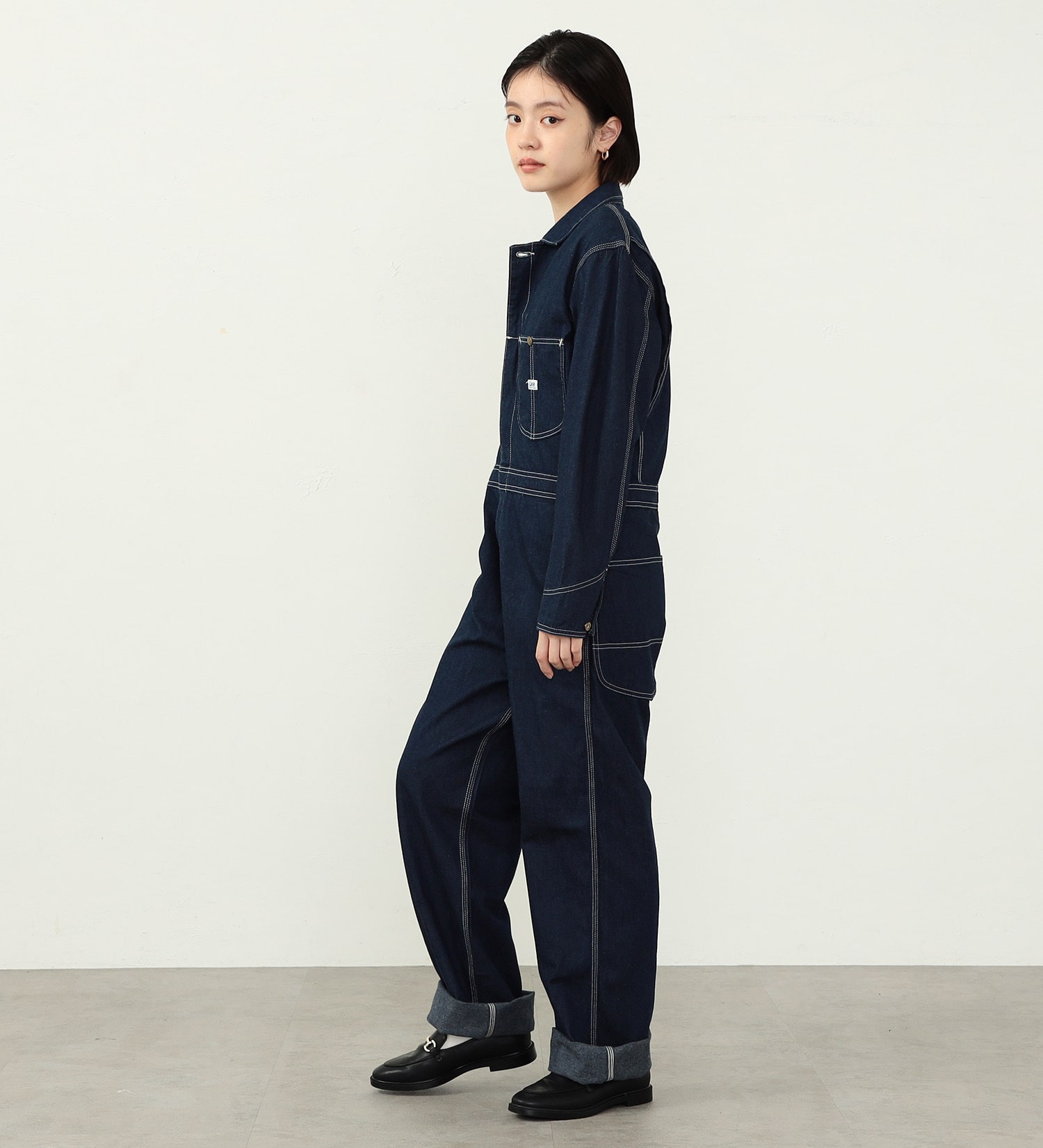 Lee(リー)の【試着対象】【男女兼用】DUNGAREES UNION-ALLS/つなぎ/ジャンプスーツ/オールインワン|オールインワン/つなぎ/オールインワン/メンズ|インディゴブルー