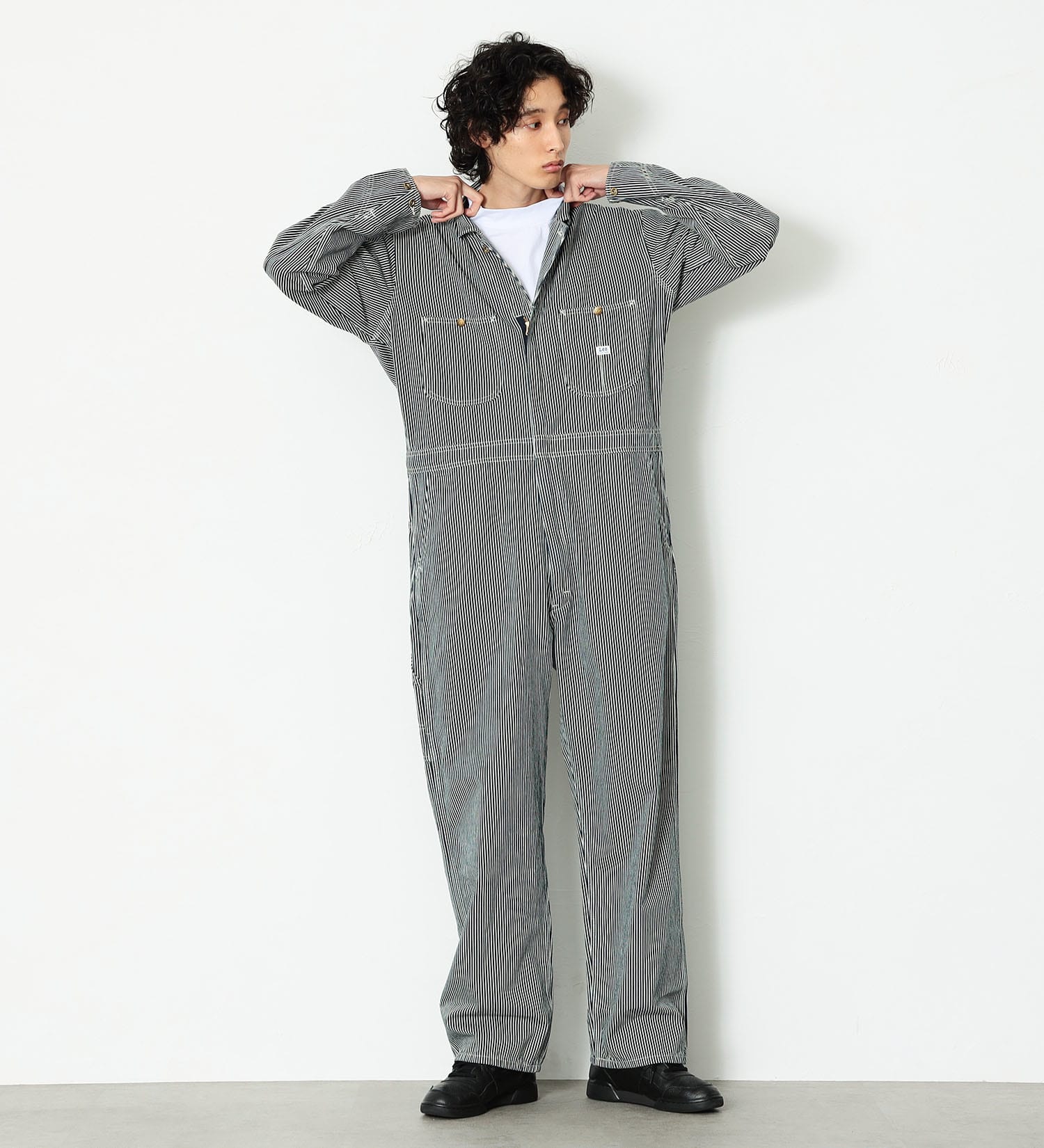 Lee(リー)の【おまとめ割】【男女兼用】DUNGAREES UNION-ALLS/つなぎ/ジャンプスーツ/オールインワン|オールインワン/つなぎ/オールインワン/メンズ|ヒッコリー