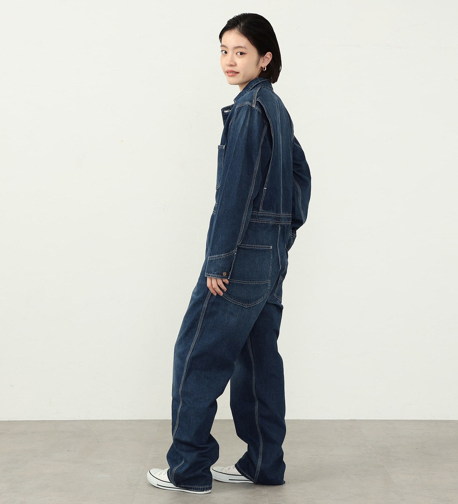 Lee(リー)の【おまとめ割】【男女兼用】DUNGAREES UNION-ALLS/つなぎ/ジャンプスーツ/オールインワン|オールインワン/つなぎ/オールインワン/メンズ|濃色ブルー