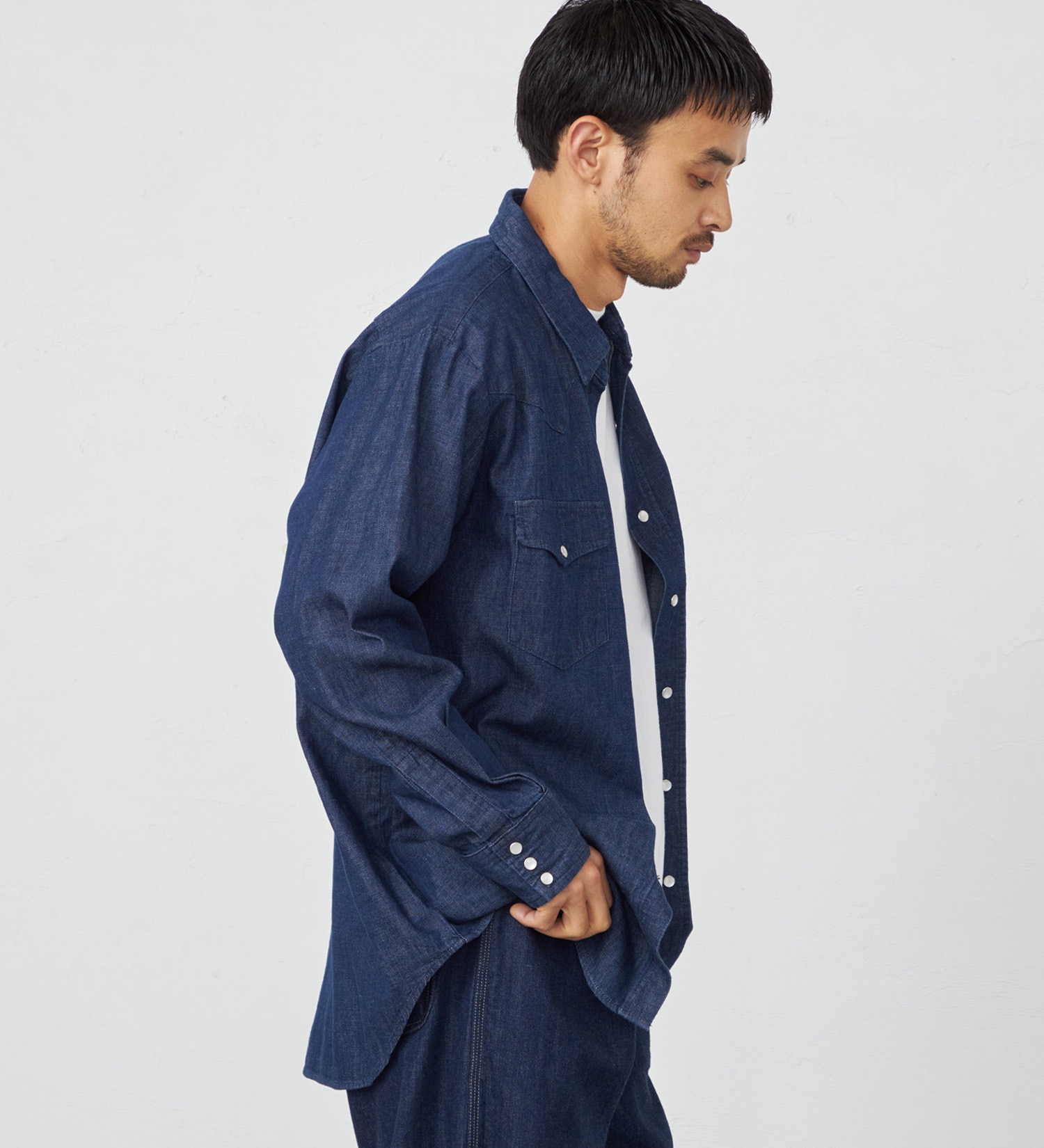 Lee(リー)のウエスタンシャツ|トップス/シャツ/ブラウス/メンズ|インディゴブルー