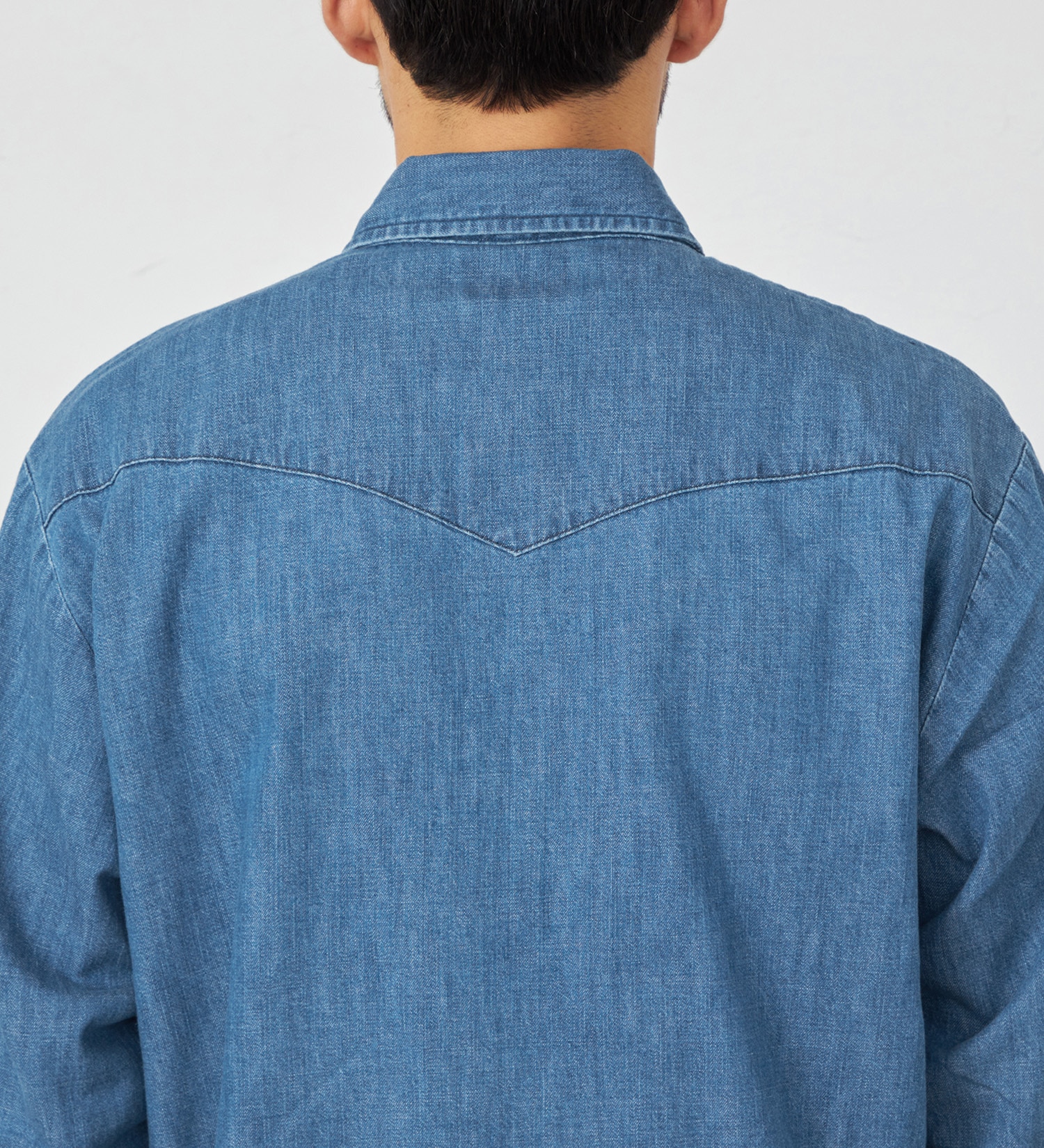 Lee(リー)のウエスタンシャツ|トップス/シャツ/ブラウス/メンズ|中色ブルー