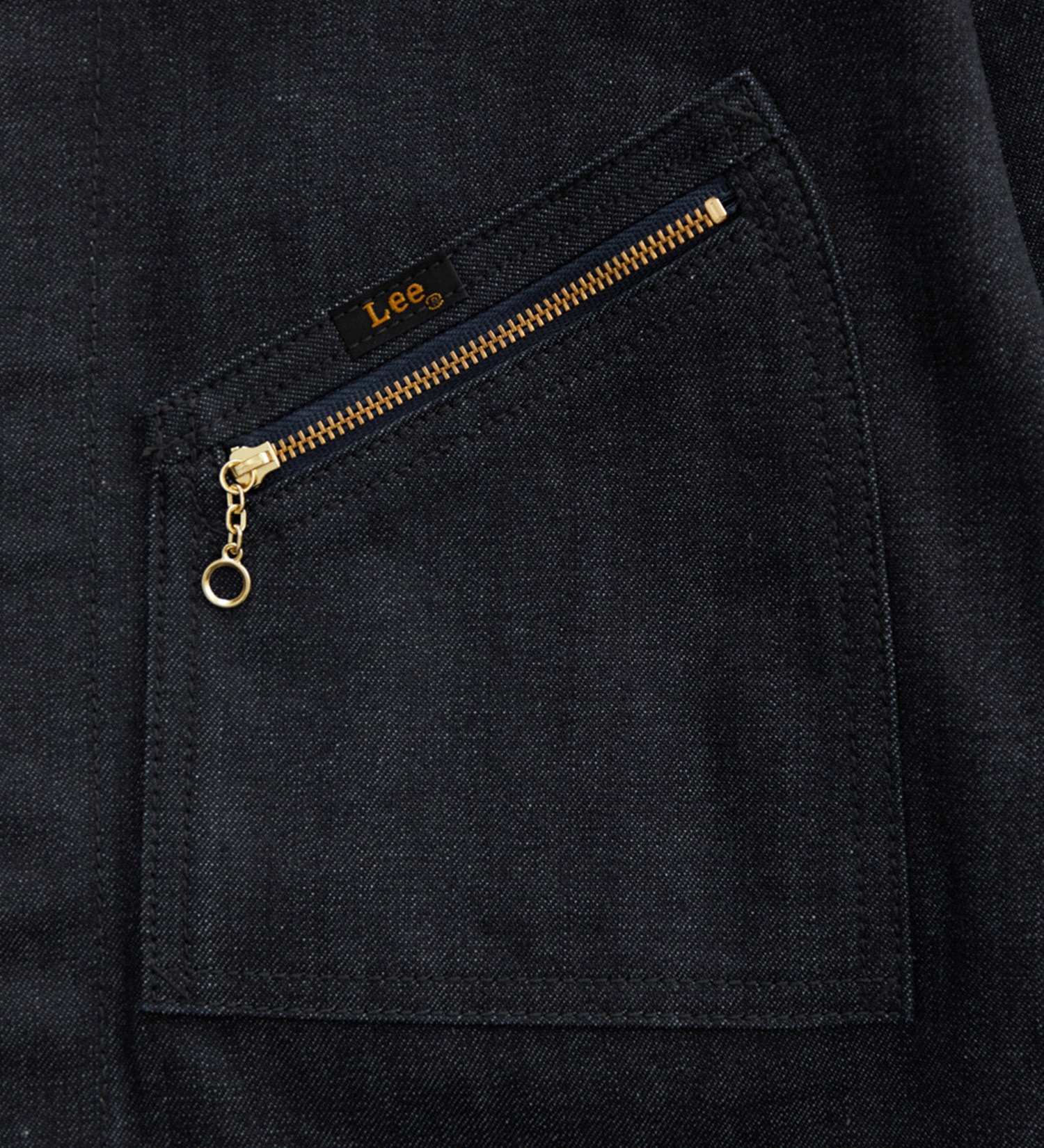 Lee(リー)の【予約】【リジッド/ナマ】91B ZIP-UPブルゾン|ジャケット/アウター/デニムジャケット/メンズ|インディゴ未洗い