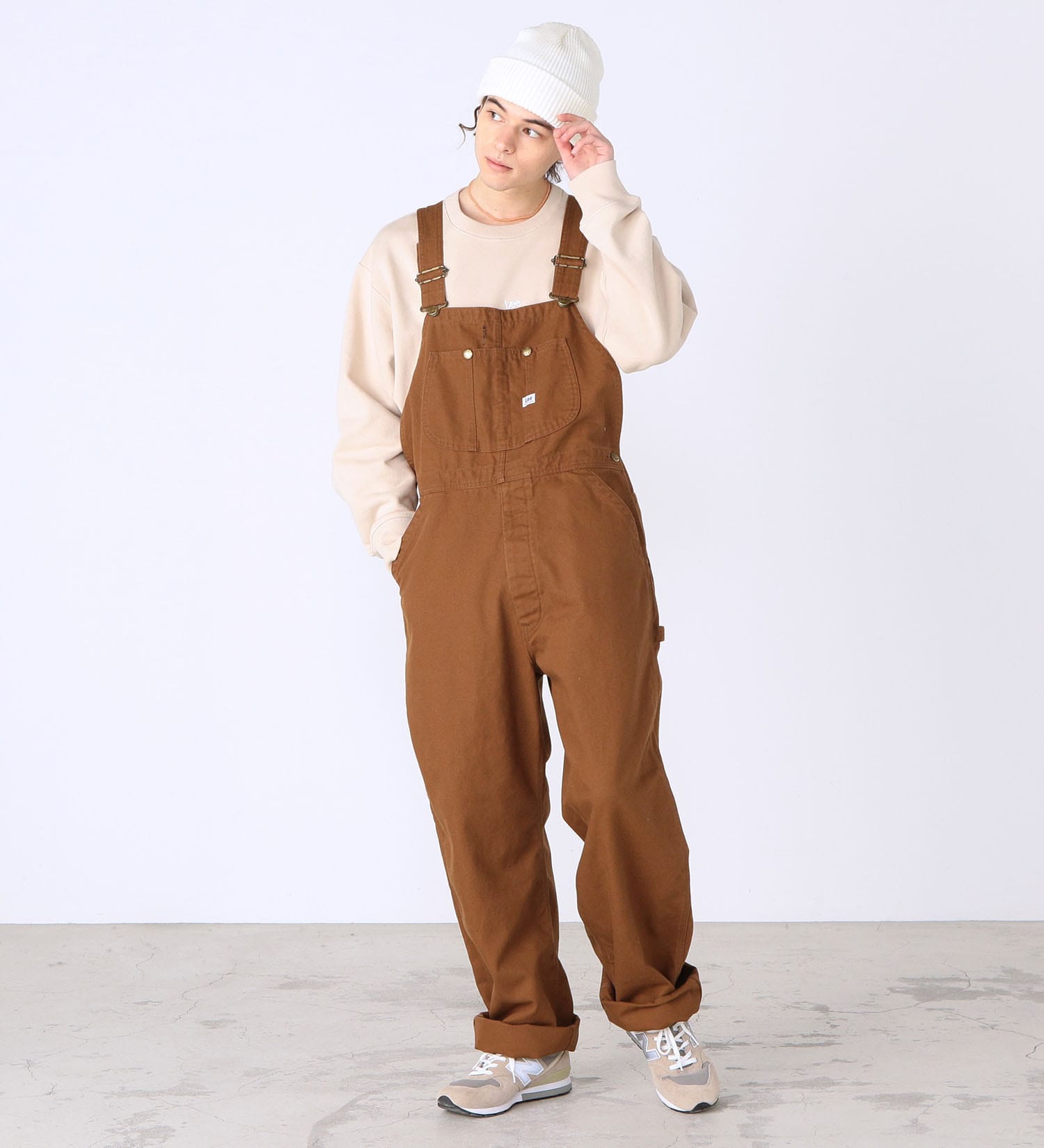 限定品】 NEW◇le ciel◇サロペットパンツ カーキ サロペット 