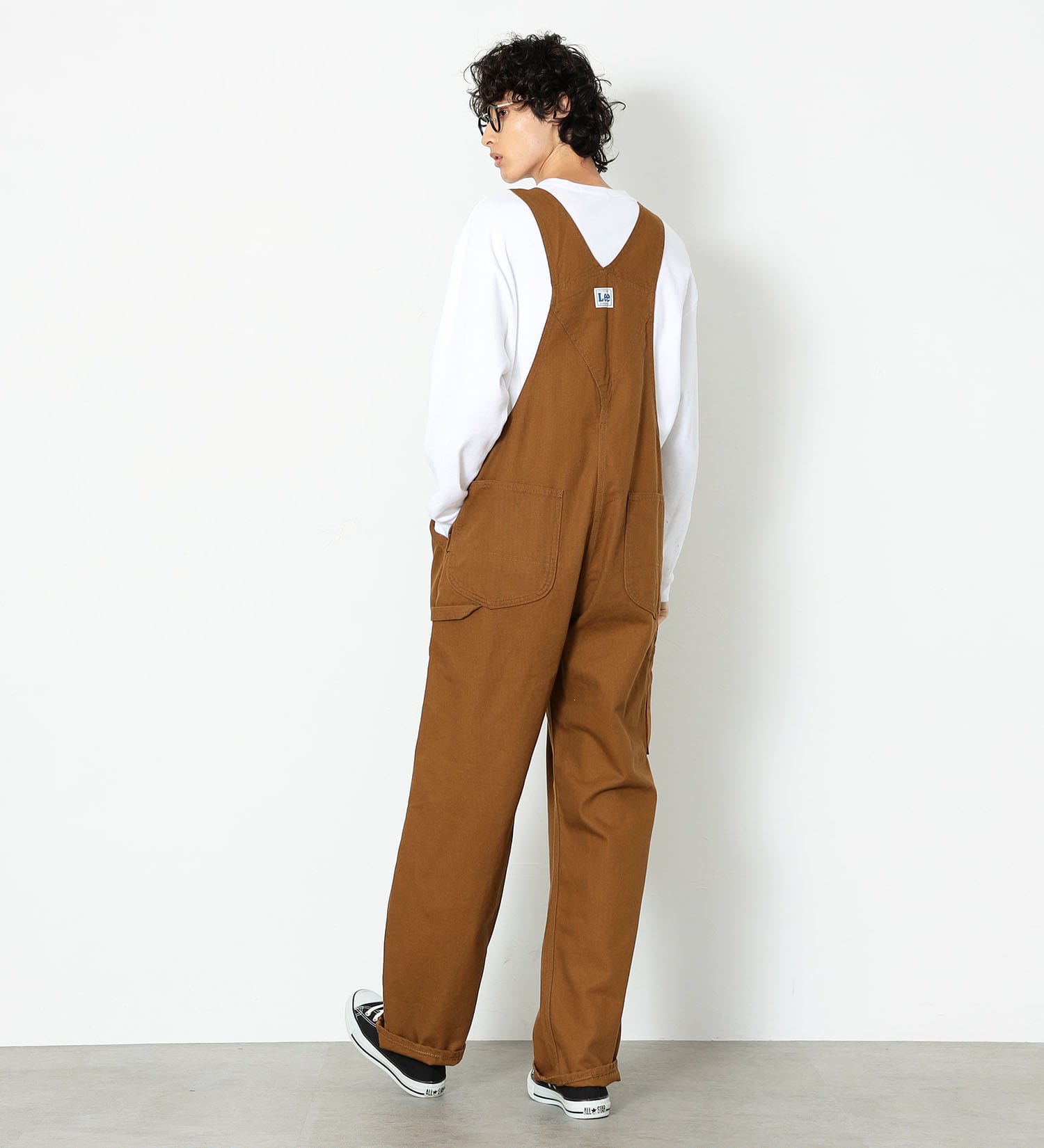 Lee(リー)の【NewJeans着用】SPUR3月号掲載アイテム　DUNGAREESオーバーオールパンツ|オールインワン/サロペット/オーバーオール/メンズ|ブラウン