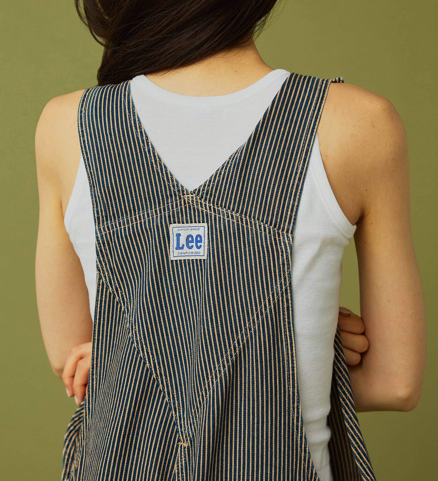 Lee(リー)の【秋冬NEWカラー】【ユニセックス】DUNGAREES オーバーオール|オールインワン/サロペット/オーバーオール/メンズ|ヒッコリー