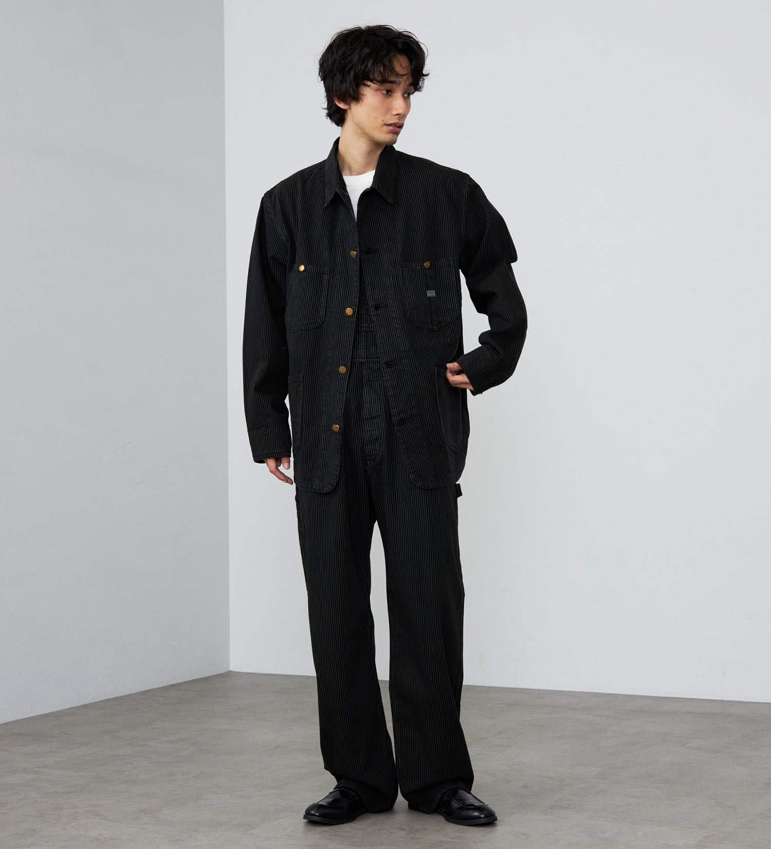 Lee(リー)のDUNGAREESオーバーオールパンツ/サロペット【ユニセックス】|オールインワン/サロペット/オーバーオール/メンズ|ヒッコリー