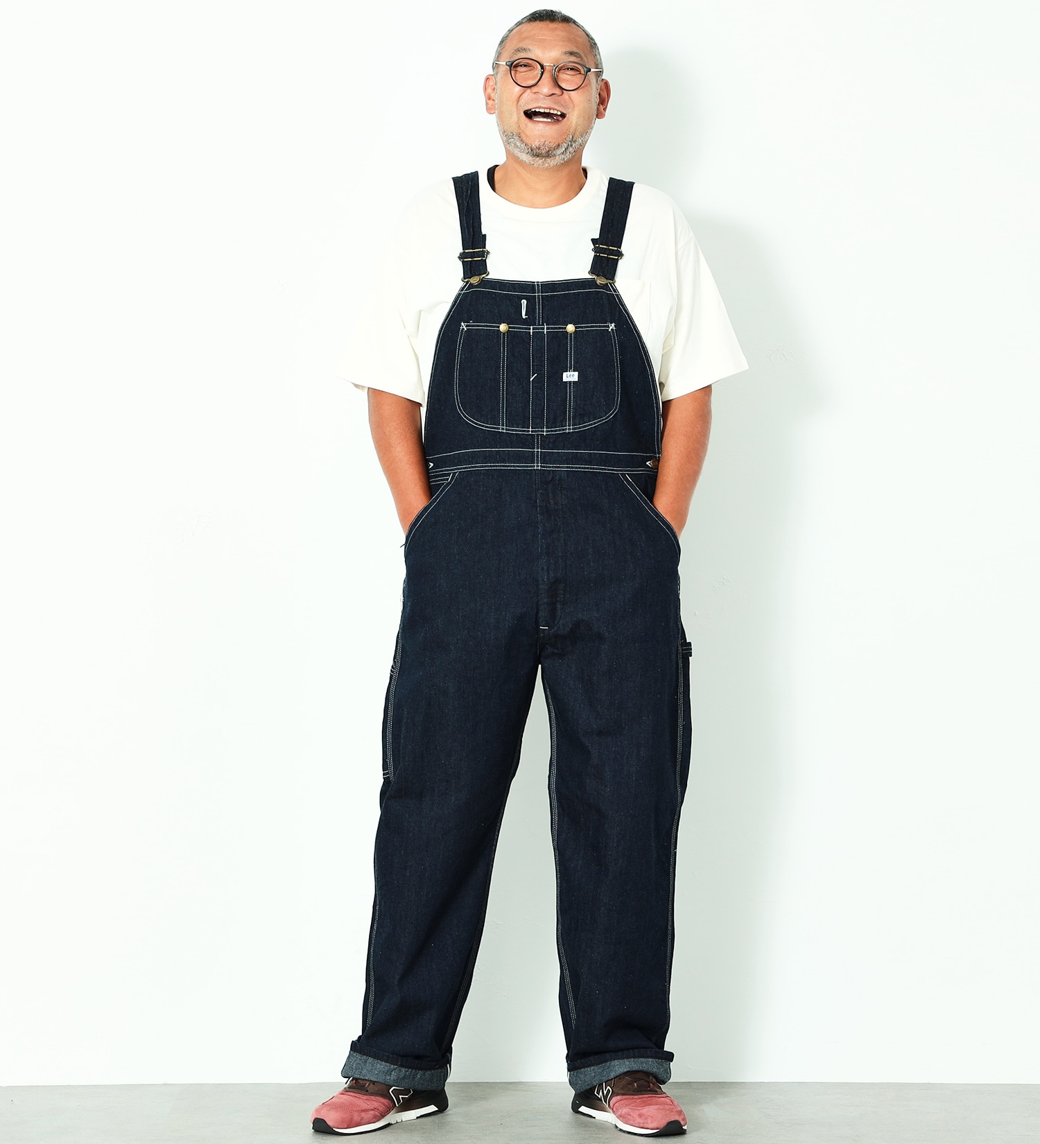 Lee(リー)の【大きいサイズ】【年間ベストセラー】DUNGAREES オーバーオール|オールインワン/サロペット/オーバーオール/メンズ|インディゴブルー