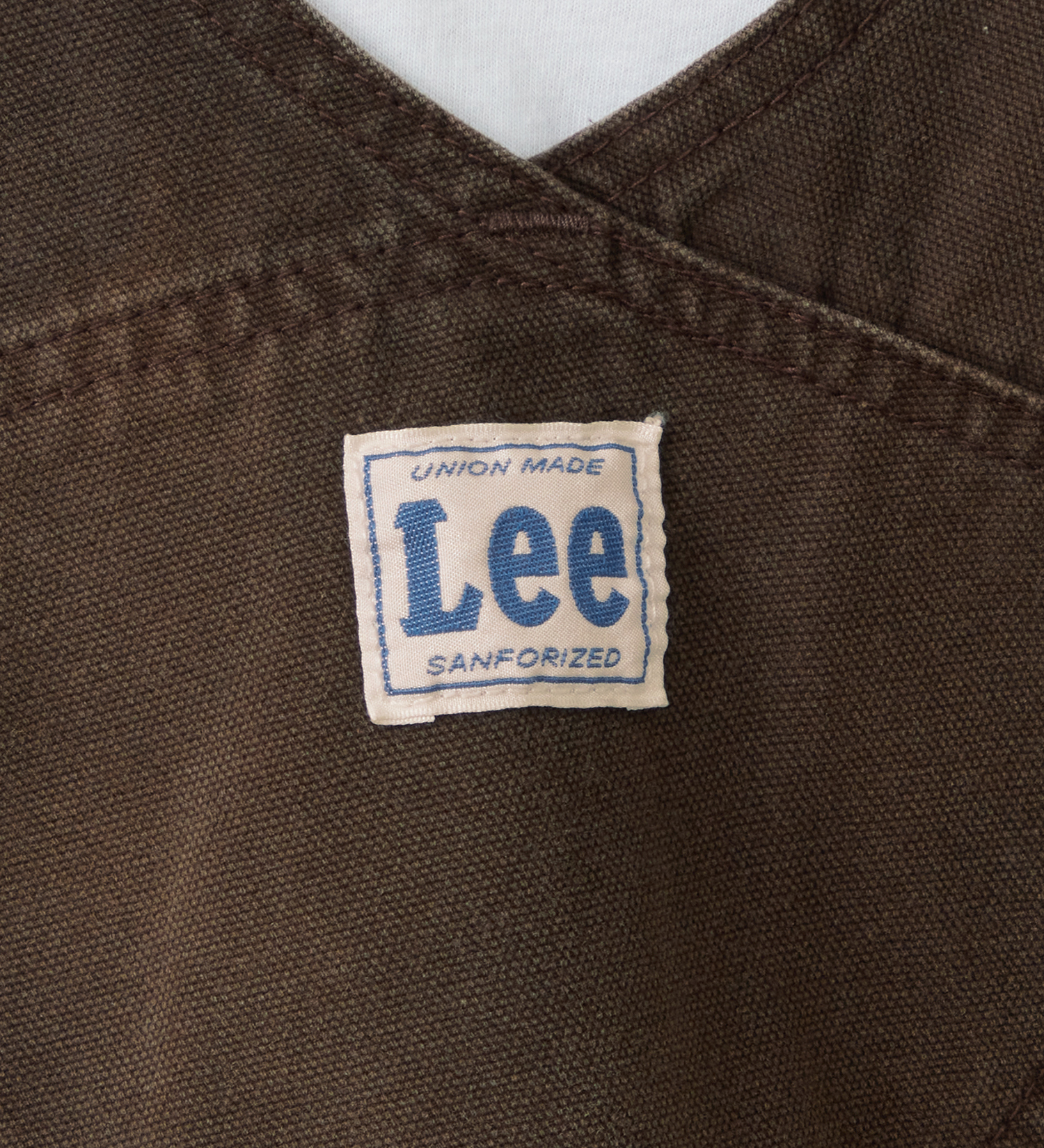 Lee(リー)の【試着対象】DUNGAREESオーバーオールパンツ ダック素材【セットアップ可】|オールインワン/サロペット/オーバーオール/メンズ|ブラウン