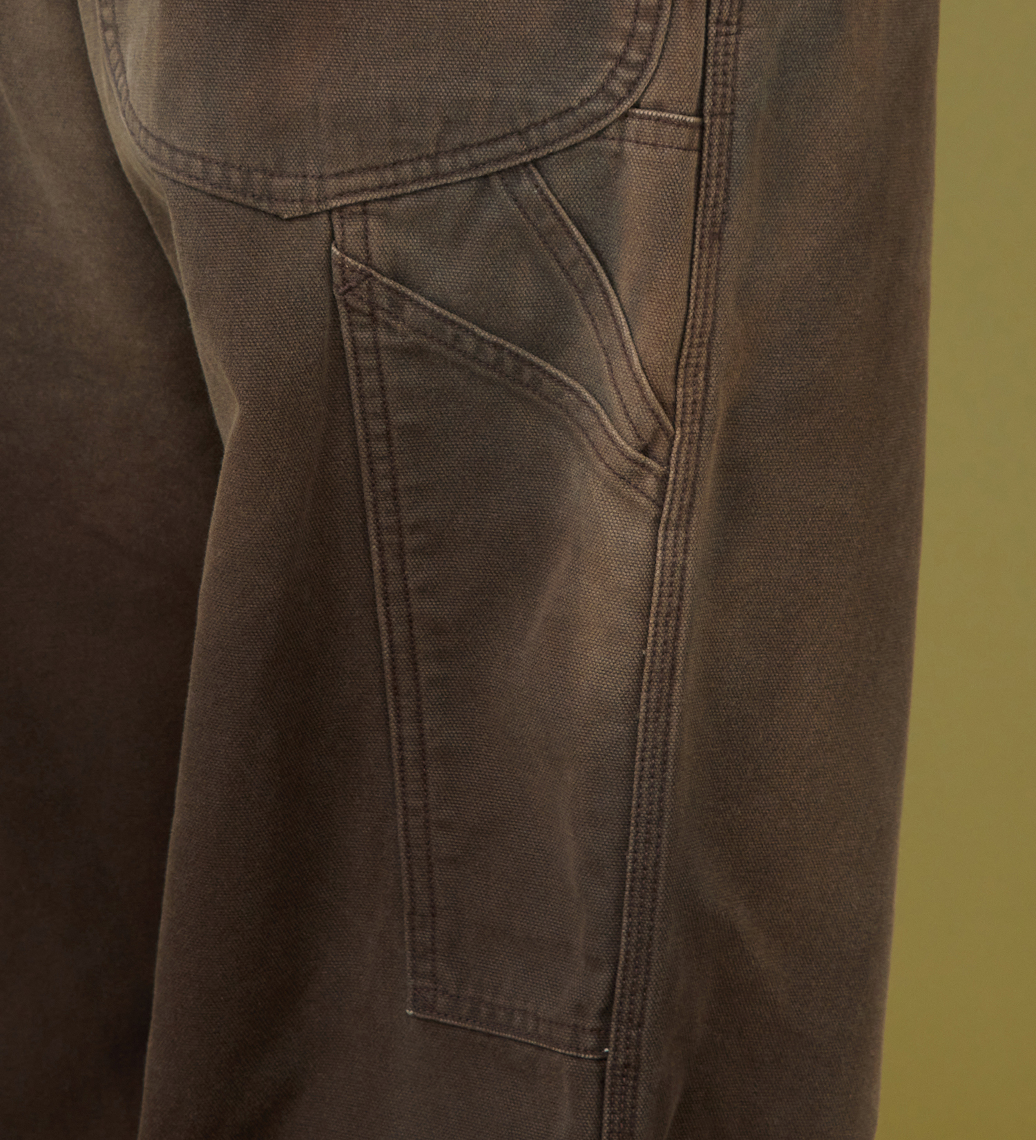 Lee(リー)の【試着対象】DUNGAREESオーバーオールパンツ ダック素材【セットアップ可】|オールインワン/サロペット/オーバーオール/メンズ|ブラウン