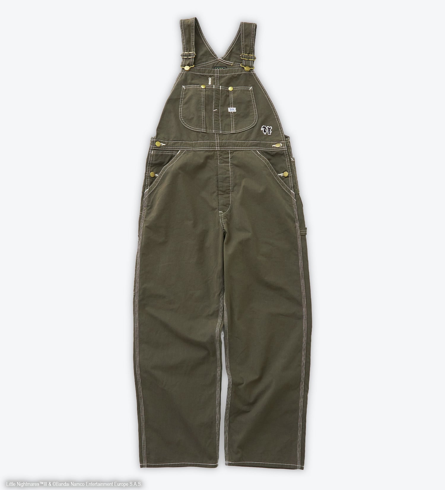 Lee(リー)の【予約】リトルナイトメア3 x Lee　Overalls|オールインワン/サロペット/オーバーオール/メンズ|オリーブ