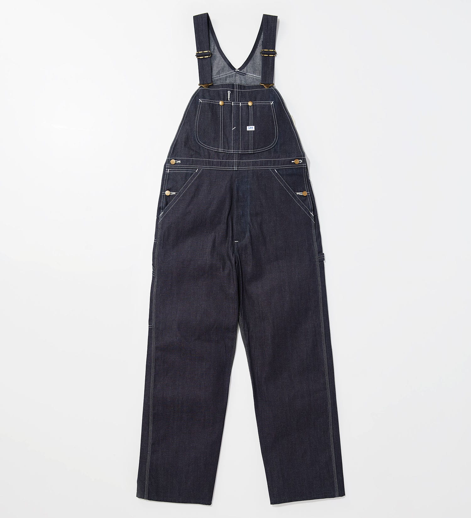 Lee(リー)の【公式EC別注】DUNGAREES オーバーオールパンツ 数量限定|オールインワン/サロペット/オーバーオール/メンズ|インディゴ未洗い