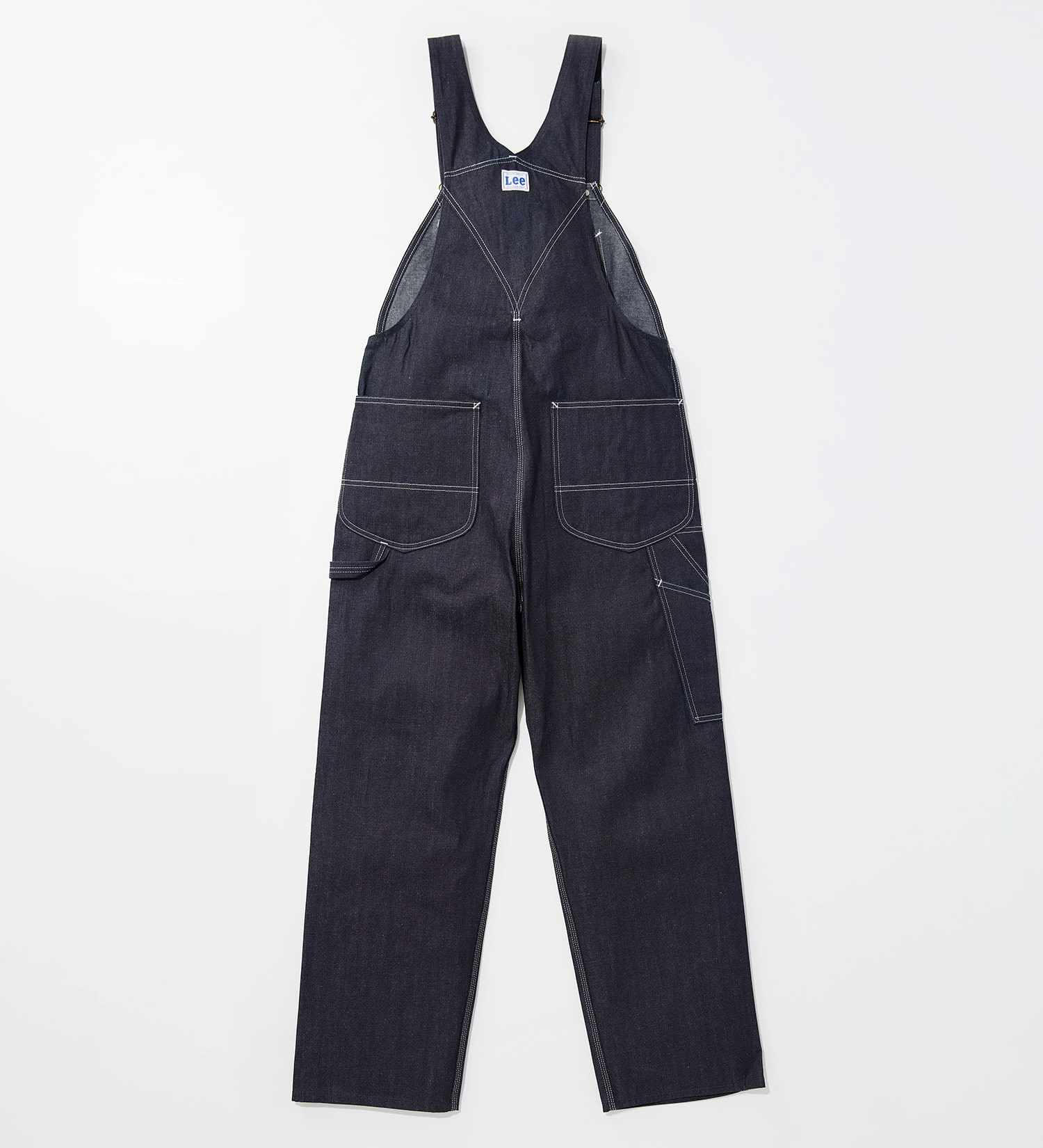 Lee(リー)の【公式EC別注】DUNGAREES オーバーオールパンツ 数量限定|オールインワン/サロペット/オーバーオール/メンズ|インディゴ未洗い