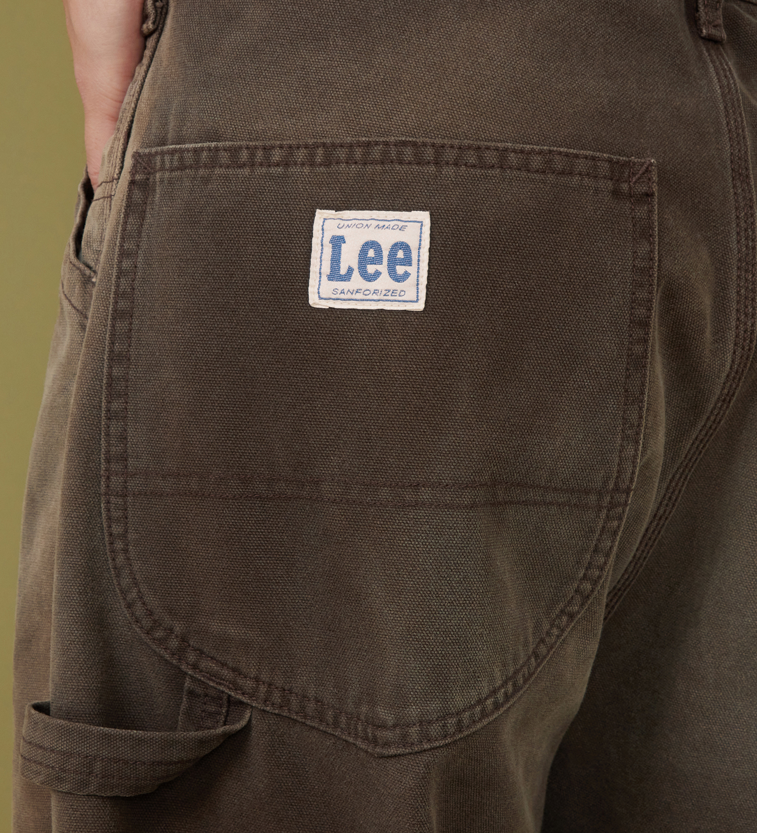 Lee(リー)のDUNGAREES ワイドペインターパンツ ダック素材【セットアップ可】|パンツ/パンツ/メンズ|ブラウン
