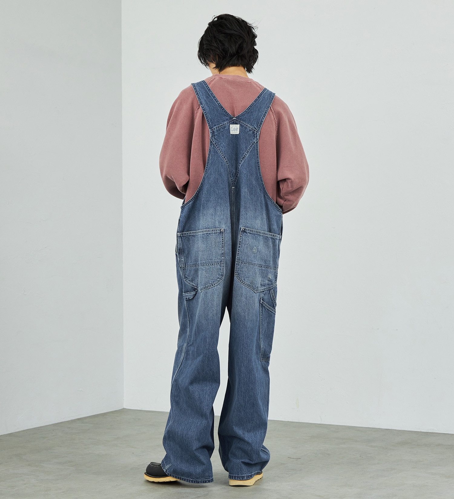 Lee(リー)の【試着対象】【秋冬NEW】DUNGAREES VINTAGE OVERALLS|オールインワン/サロペット/オーバーオール/メンズ|中色ブルー