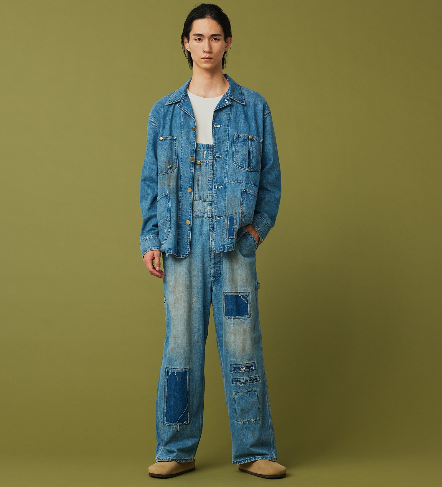 Lee(リー)の【秋冬NEW】DUNGAREES VINTAGE OVERALLS|オールインワン/サロペット/オーバーオール/メンズ|リメイク