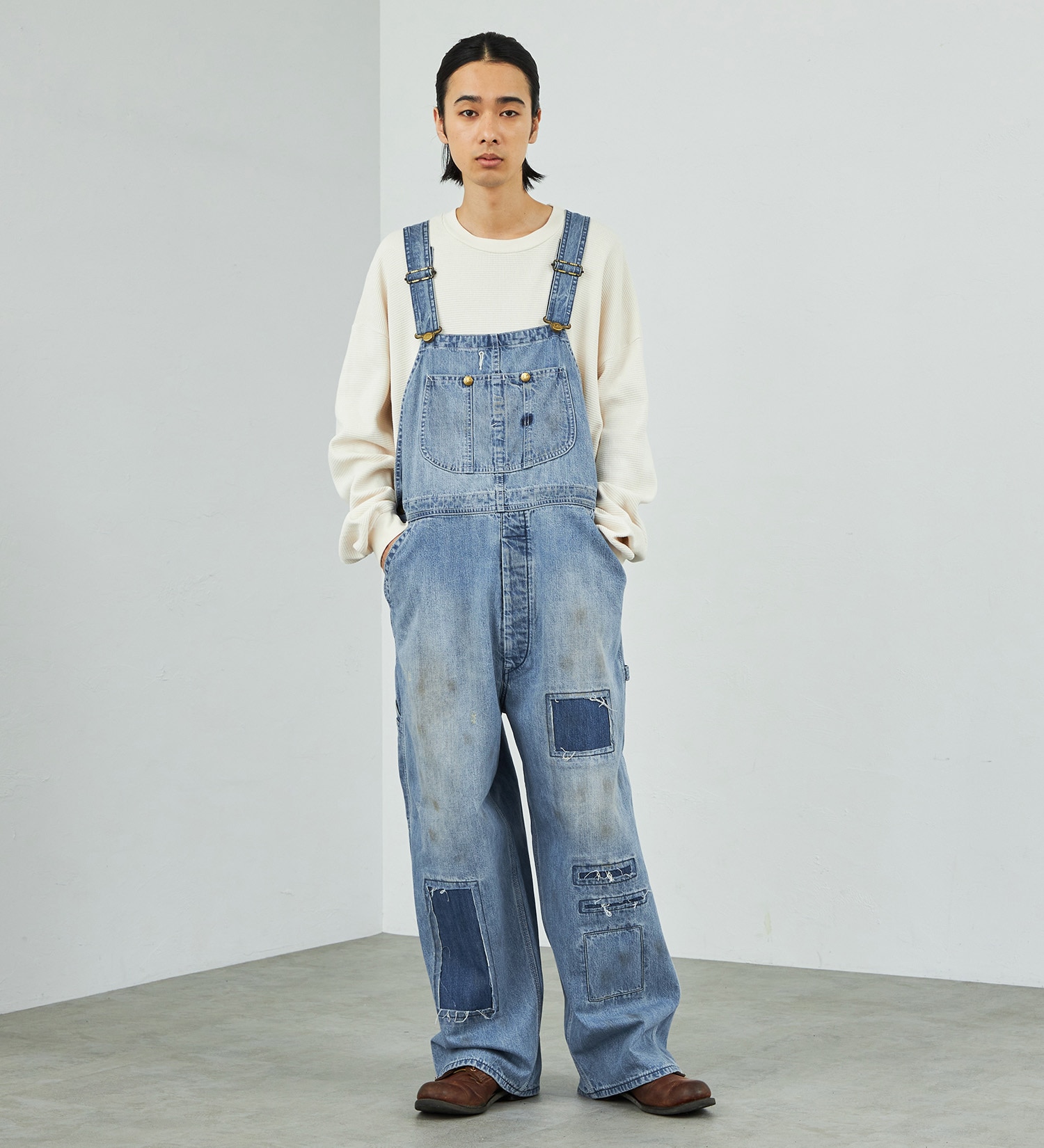 Lee(リー)の【試着対象】【秋冬NEW】DUNGAREES VINTAGE OVERALLS|オールインワン/サロペット/オーバーオール/メンズ|リメイク