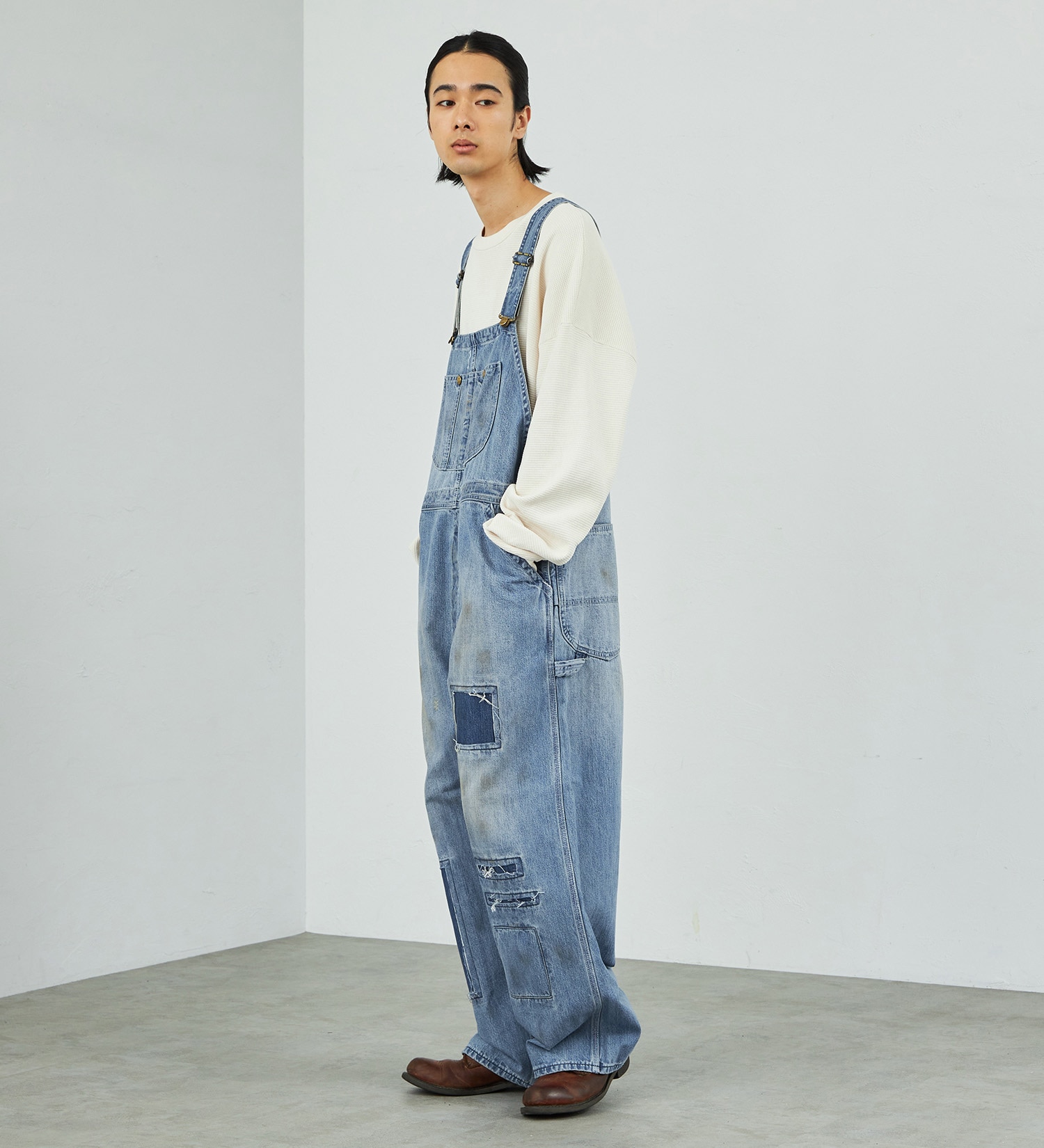 Lee(リー)の【試着対象】【秋冬NEW】DUNGAREES VINTAGE OVERALLS|オールインワン/サロペット/オーバーオール/メンズ|リメイク