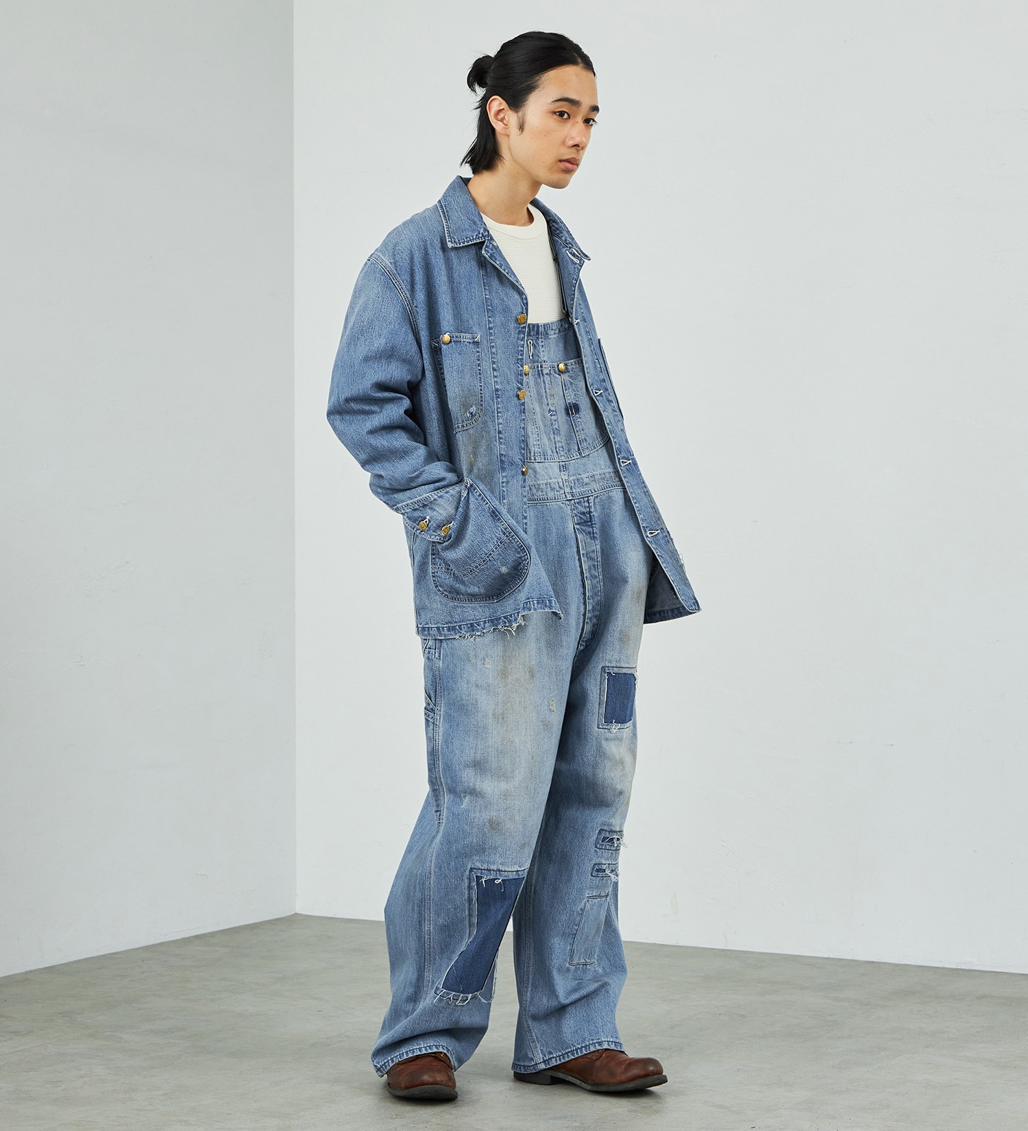 Lee(リー)の【秋冬NEW】DUNGAREES VINTAGE OVERALLS|オールインワン/サロペット/オーバーオール/メンズ|リメイク