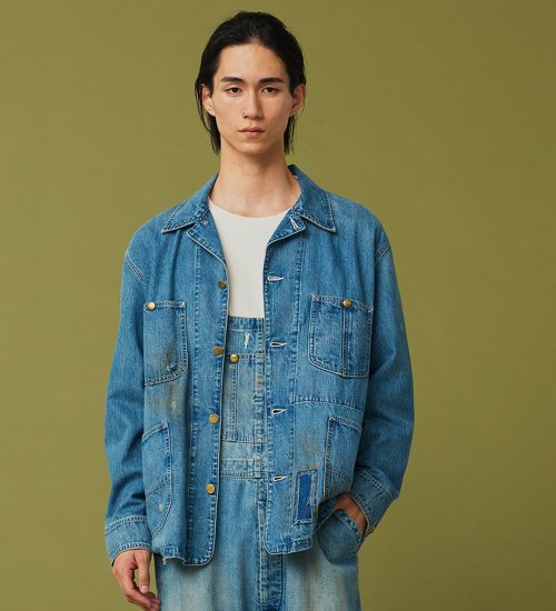 Lee(リー)の【試着対象】【秋冬NEW】DUNGAREES VINTAGE LOCO JACKET|ジャケット/アウター/デニムジャケット/メンズ|リメイク