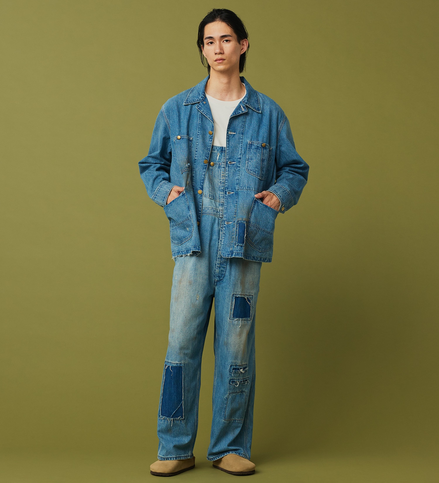 Lee(リー)の【試着対象】【秋冬NEW】DUNGAREES VINTAGE LOCO JACKET|ジャケット/アウター/デニムジャケット/メンズ|リメイク