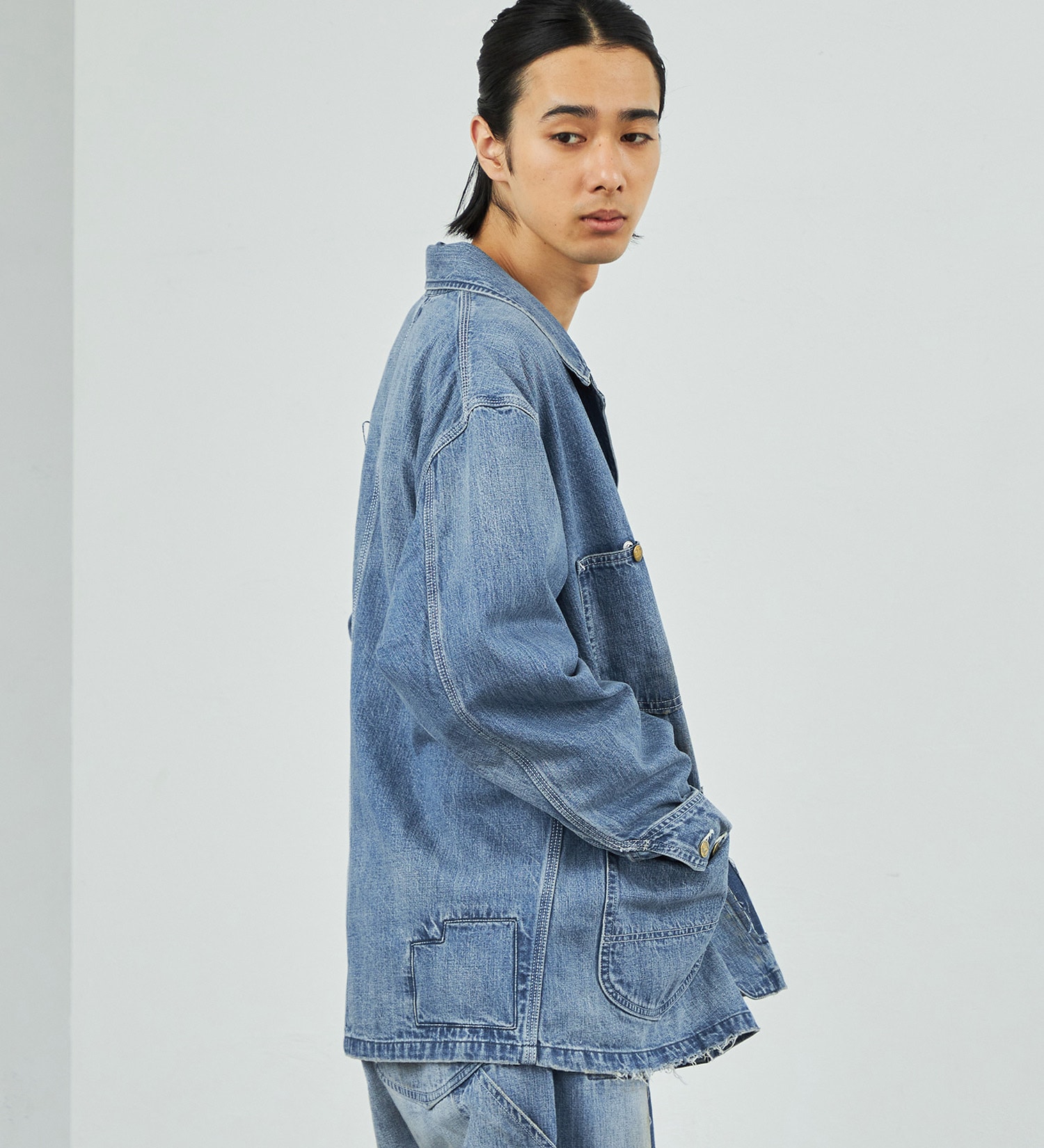 Lee(リー)の【試着対象】【秋冬NEW】DUNGAREES VINTAGE LOCO JACKET|ジャケット/アウター/デニムジャケット/メンズ|リメイク