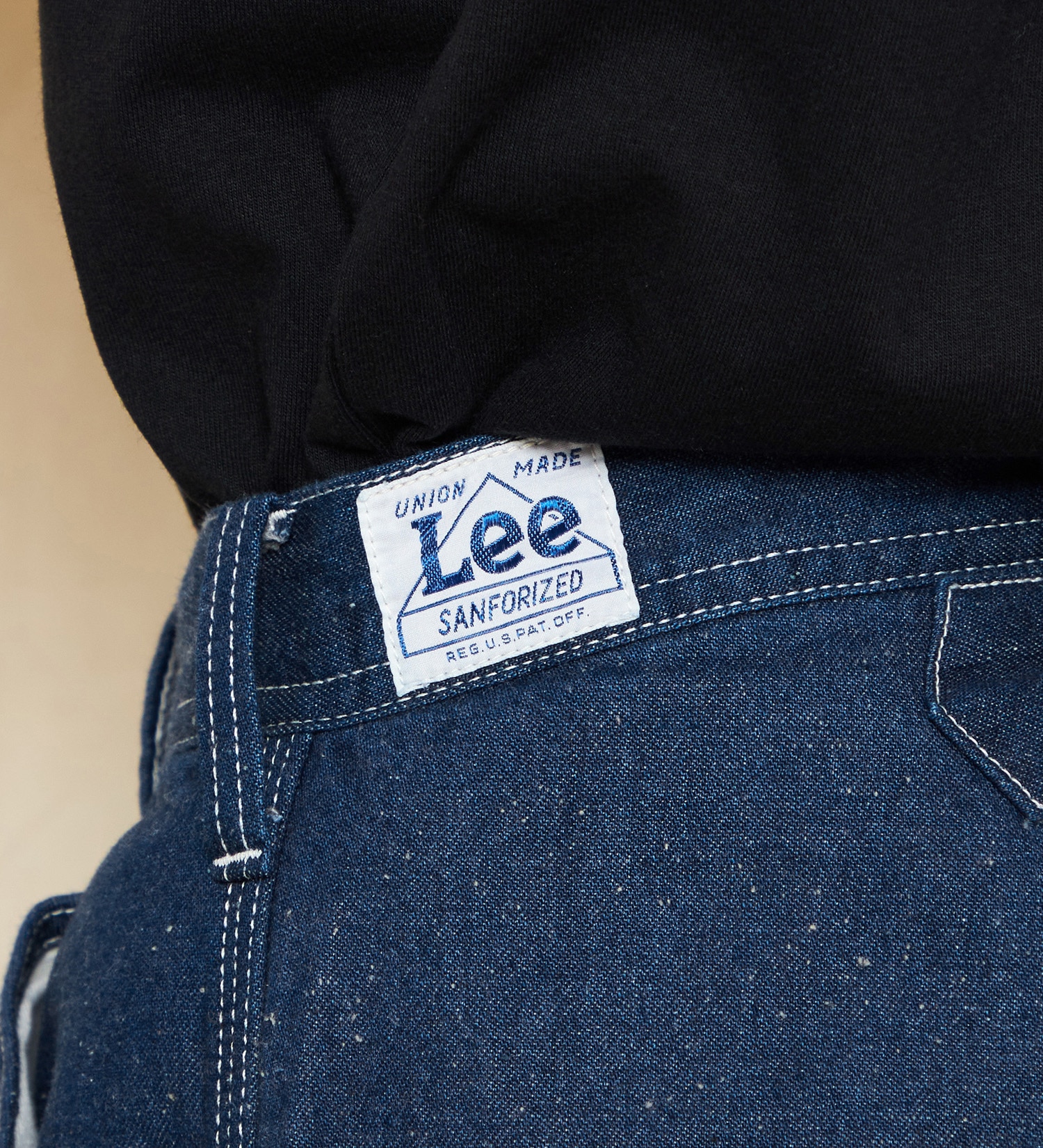 Lee(リー)のシンチバック付き ペインターデニムパンツ|パンツ/デニム/ジーンズパンツ/メンズ|インディゴブルー